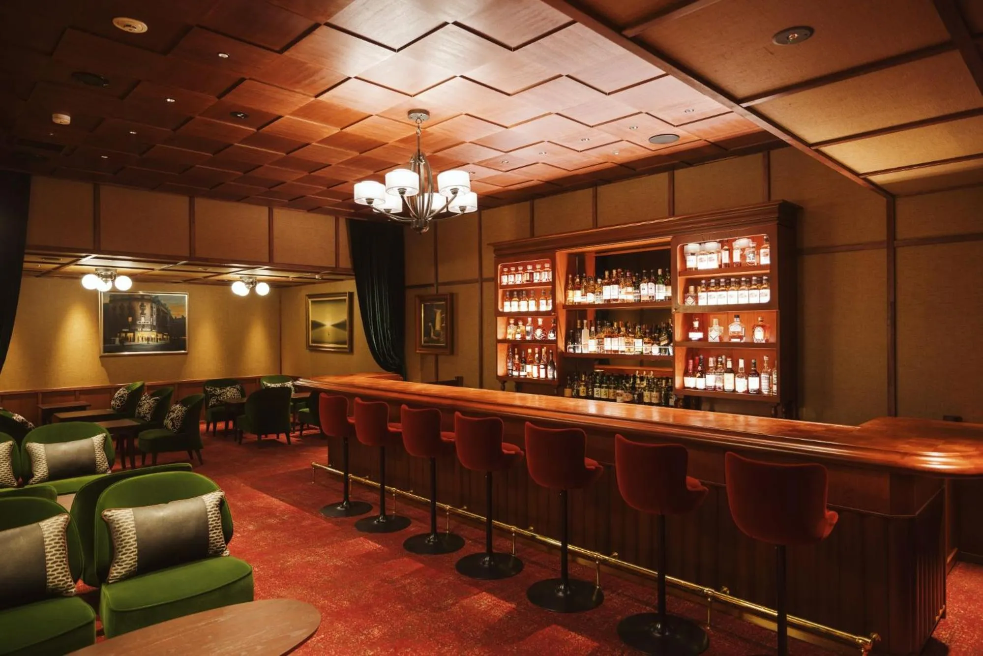 Lounge or bar in Mampei Hotel