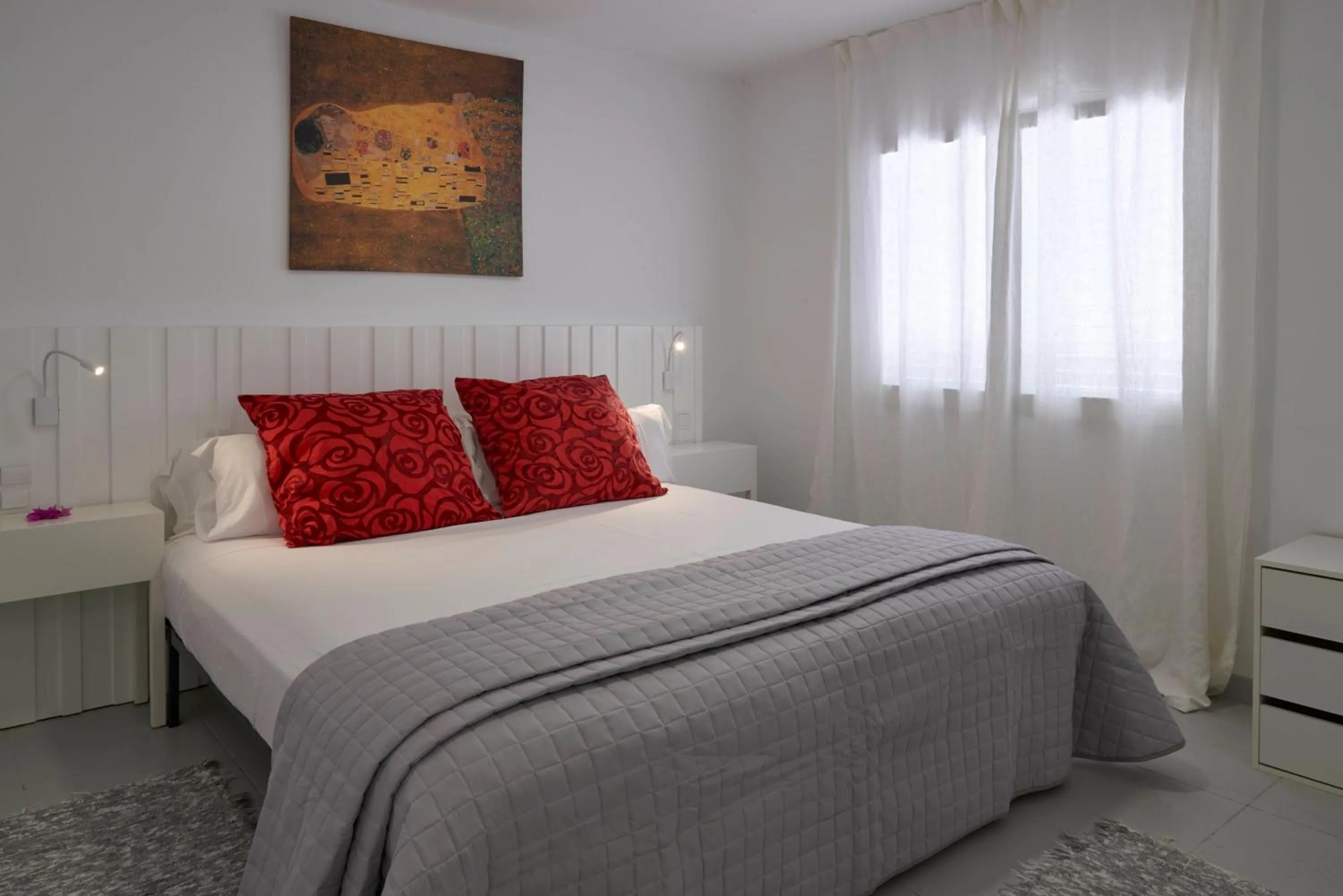 Bed in Enkala Apartamentos