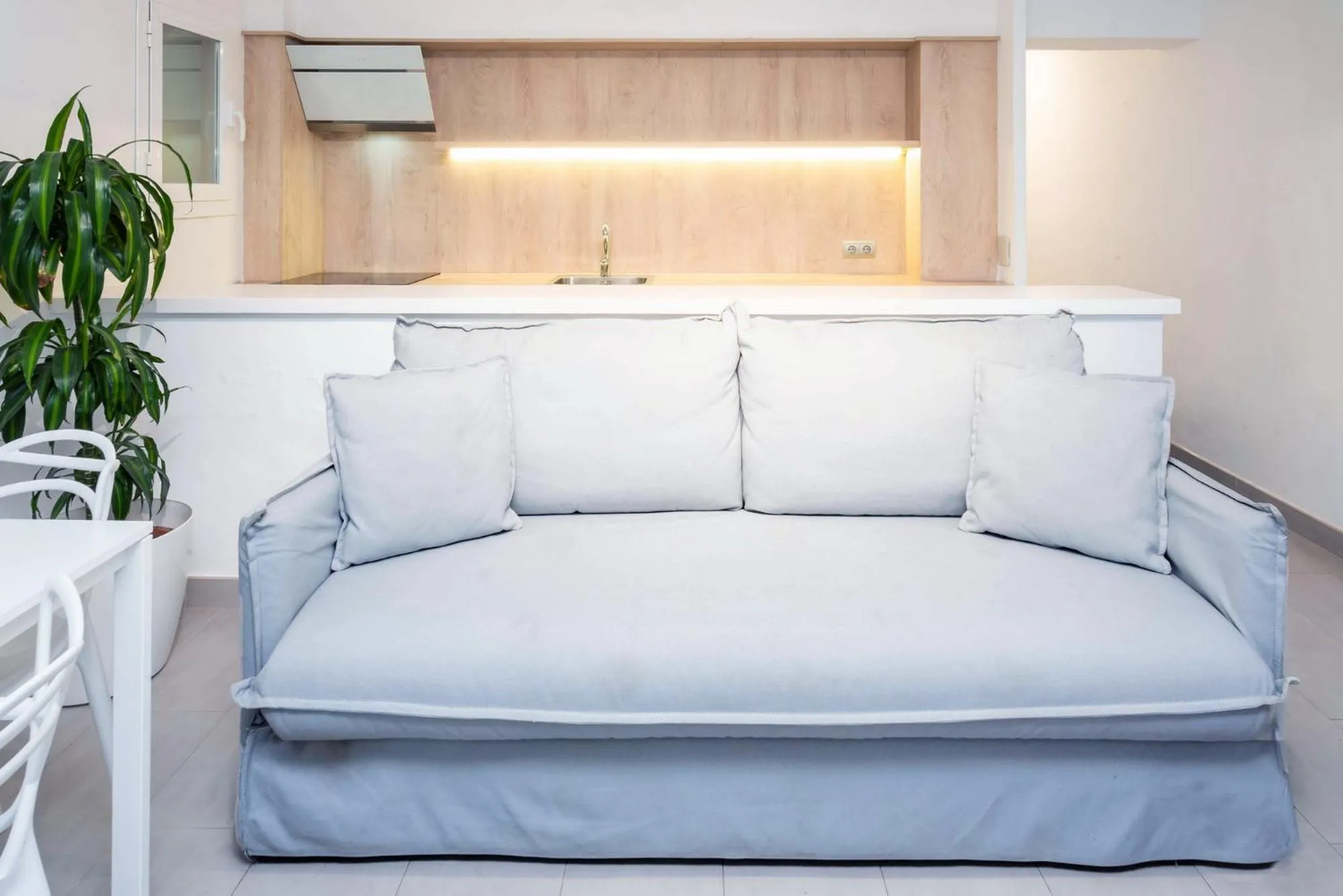 Bed in Enkala Apartamentos