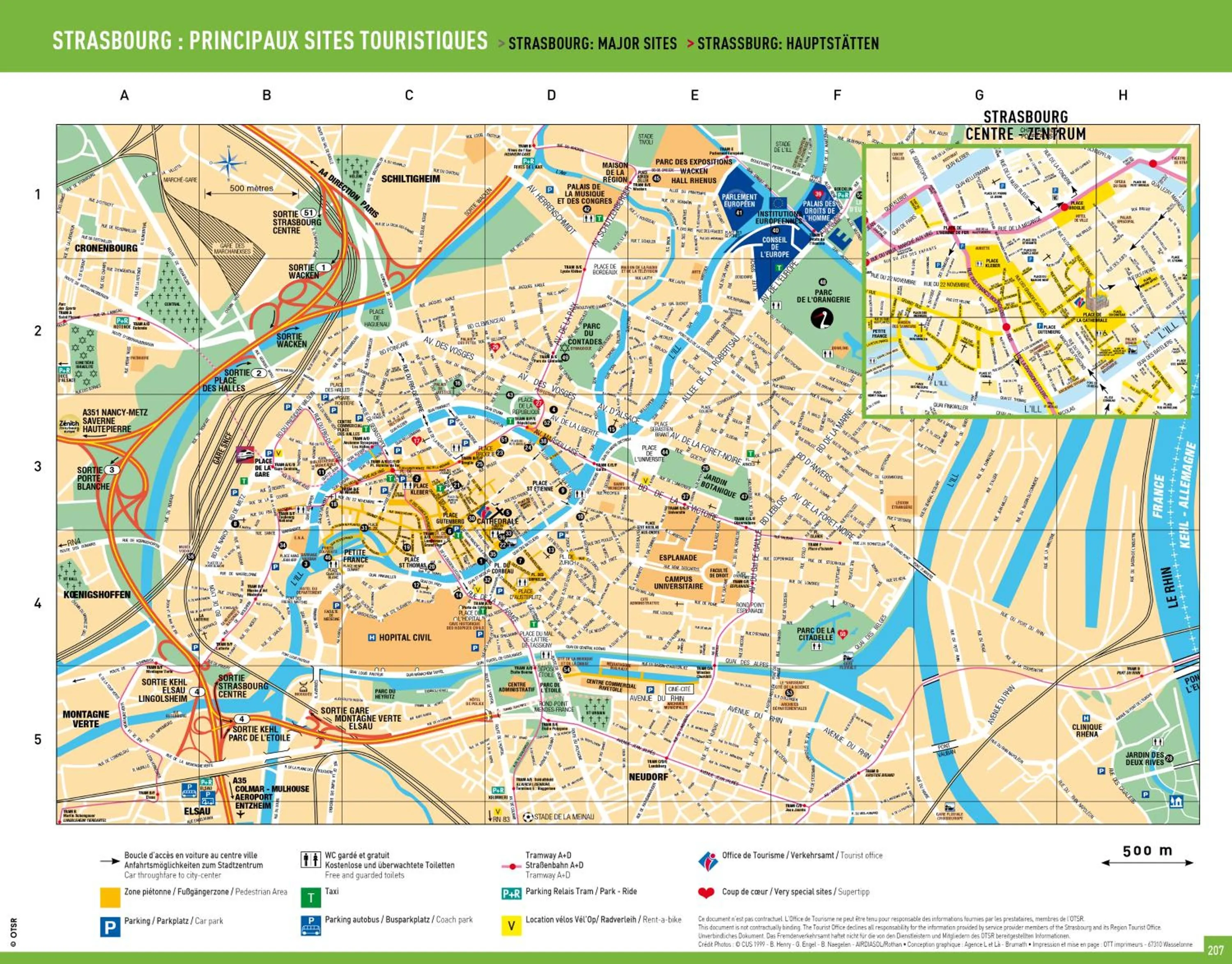 Text overlay in Hotel des Arts - Centre Cathédrale