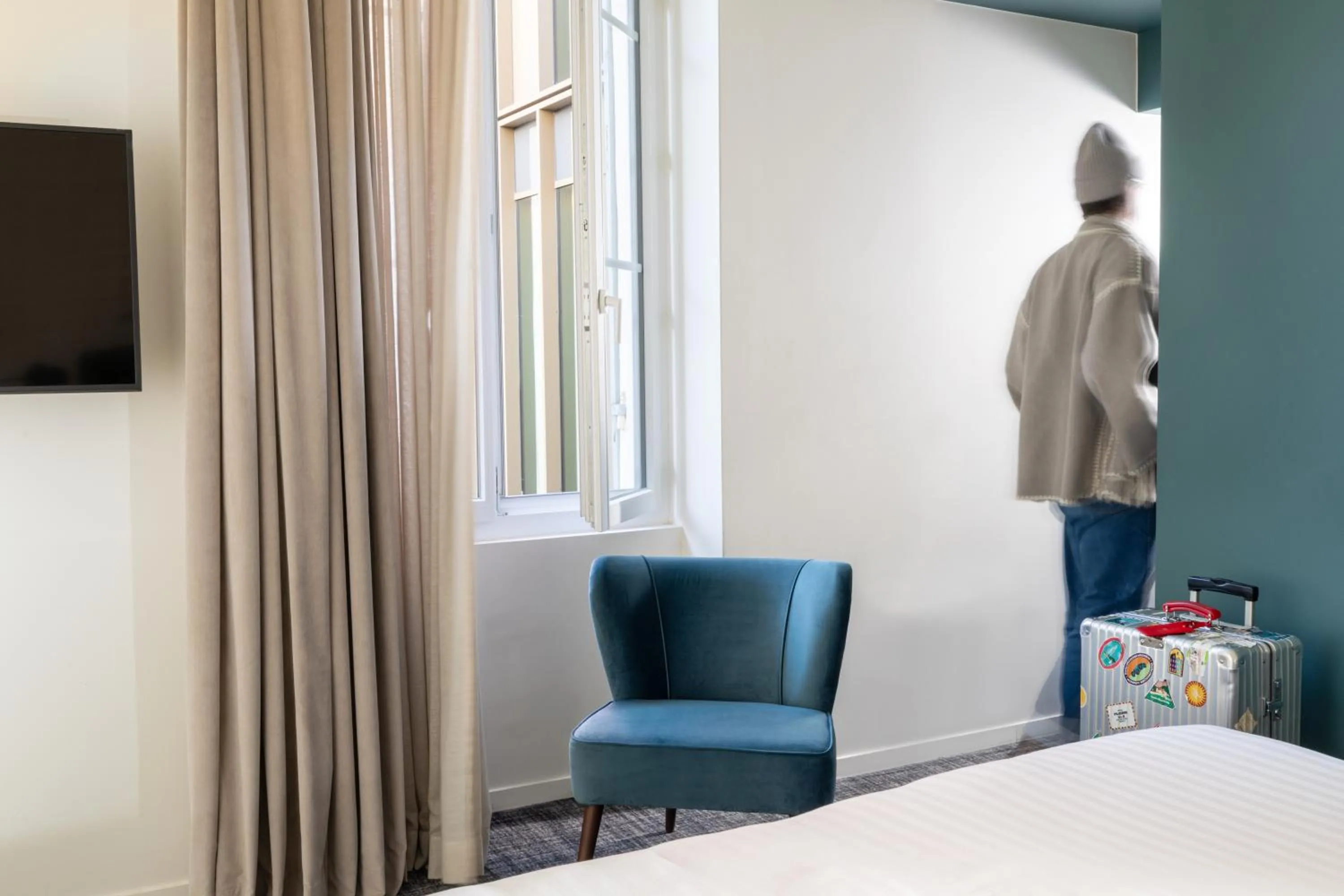 Bed in Hôtel La Maison Bord'eaux