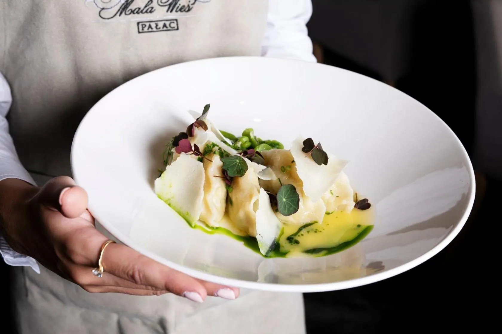 Restaurant/places to eat in Hotel & Spa Pałac Mała Wieś