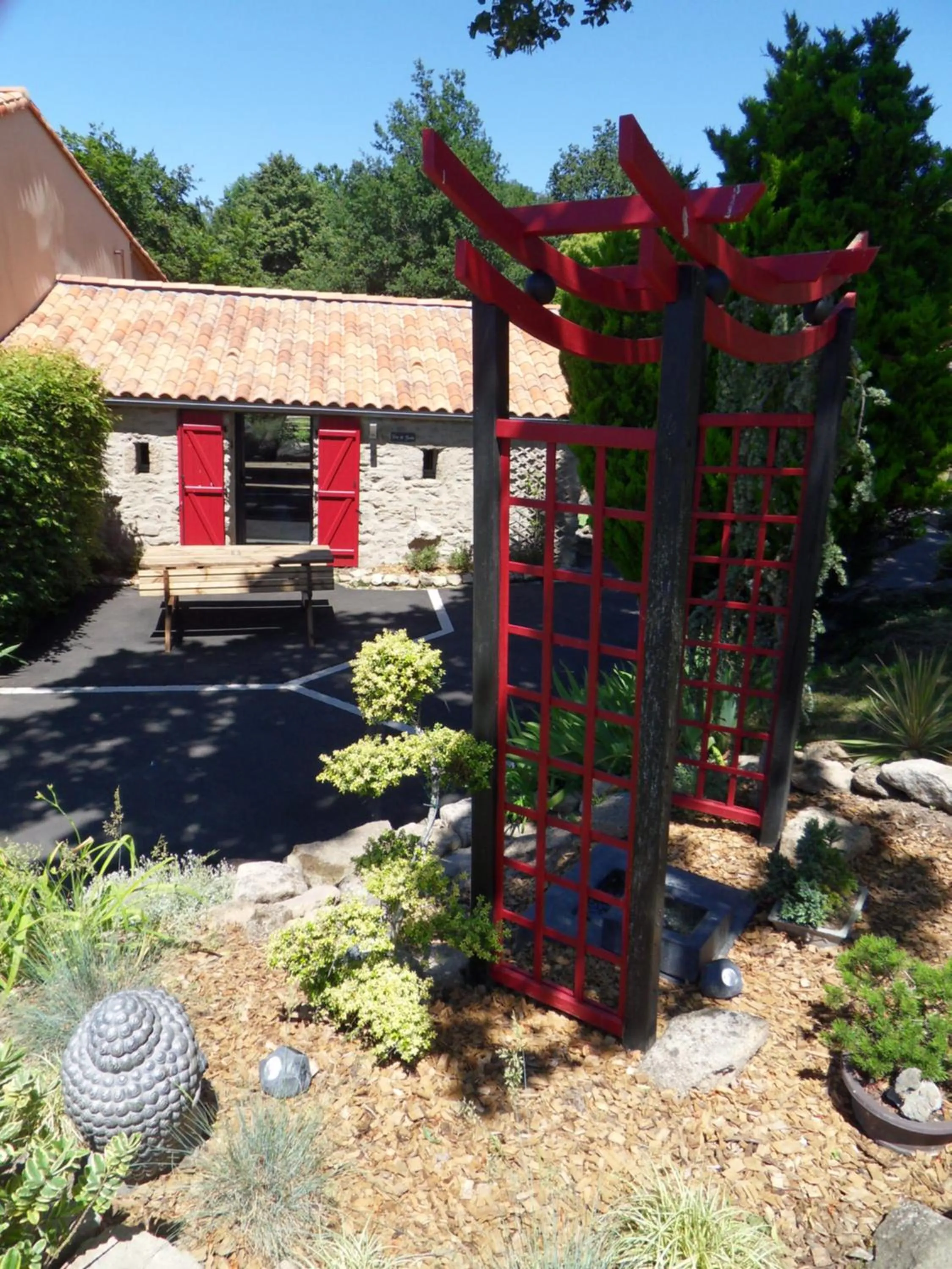 Garden in Au Petit Bignon