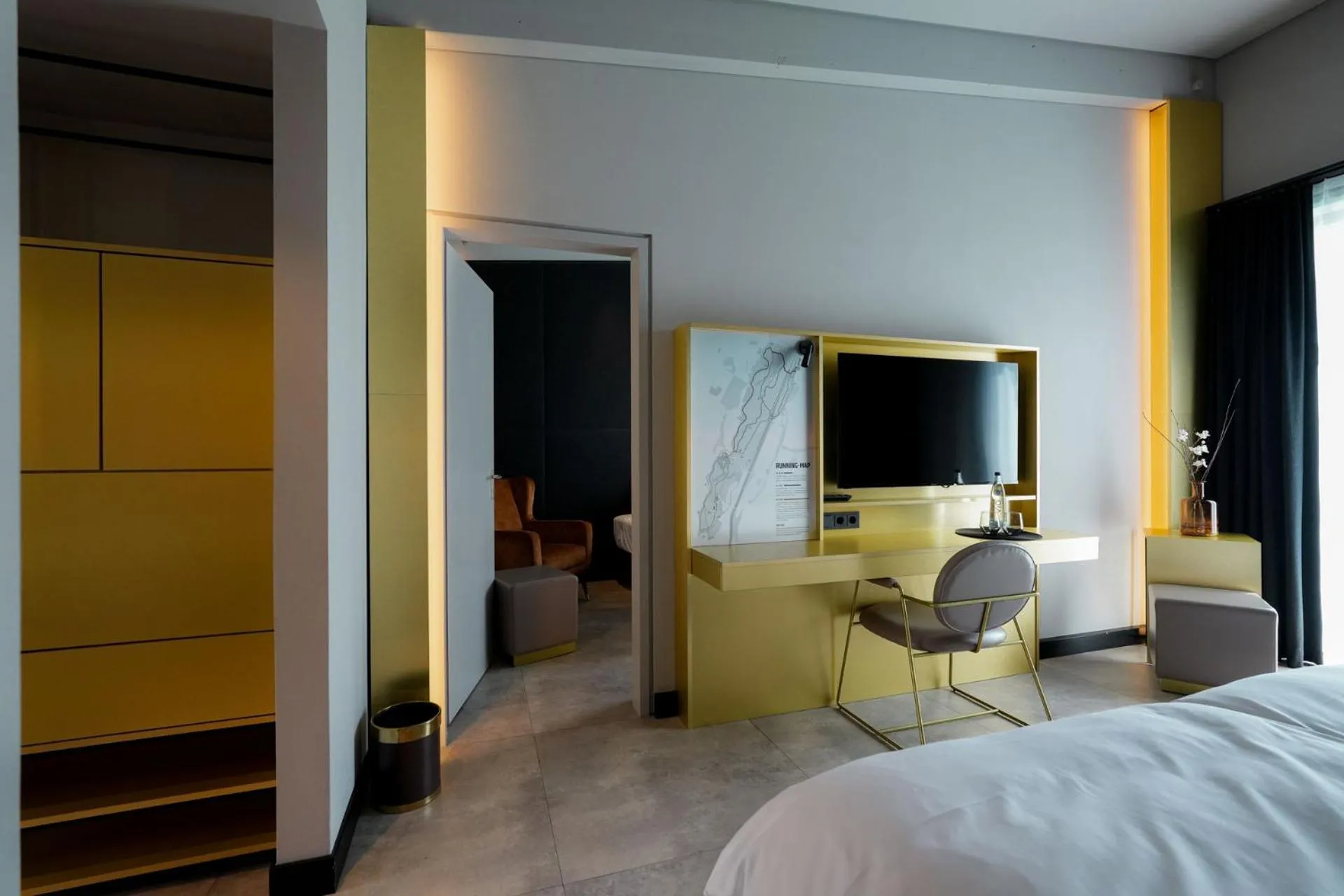 Bedroom, Bed in Scheck Hotel