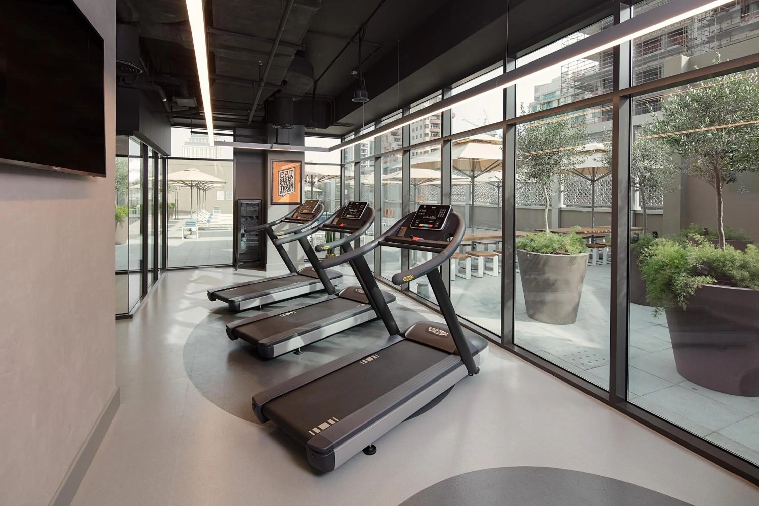 Fitness centre/facilities in Rove Trade Centre