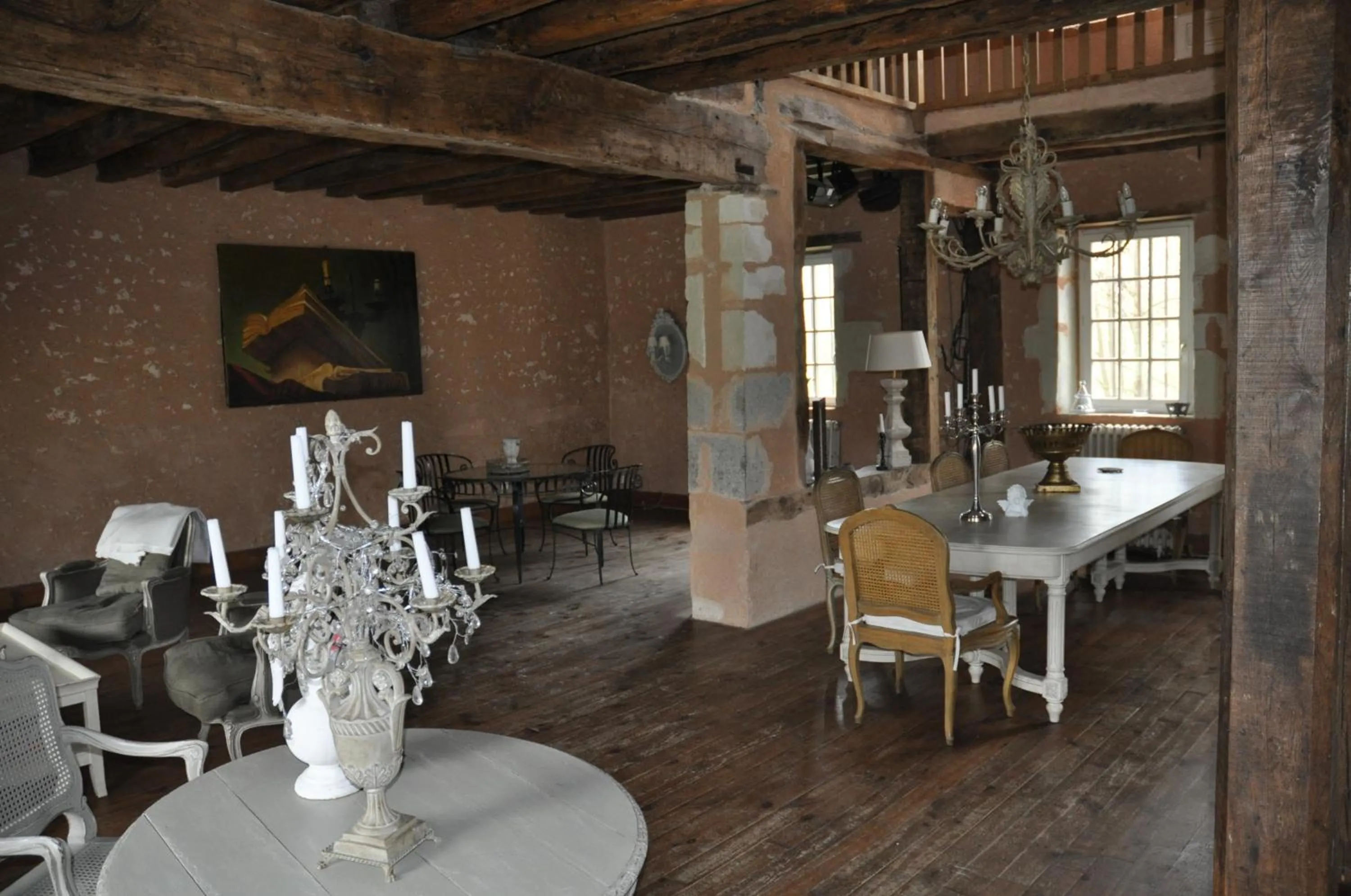 Living room in Moulin de morance