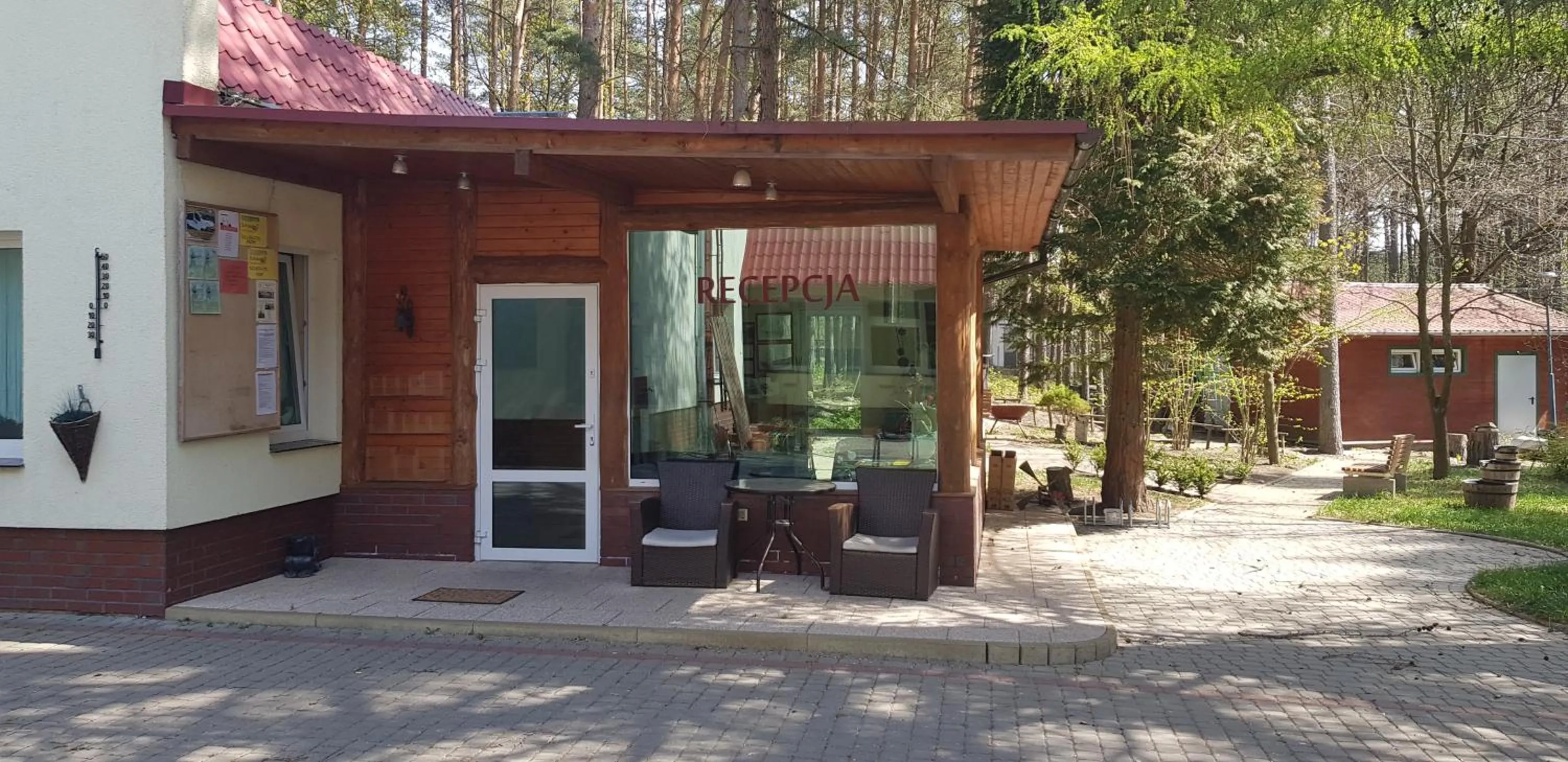 Facade/entrance in O.W. Krakus II - Domki i Pokoje