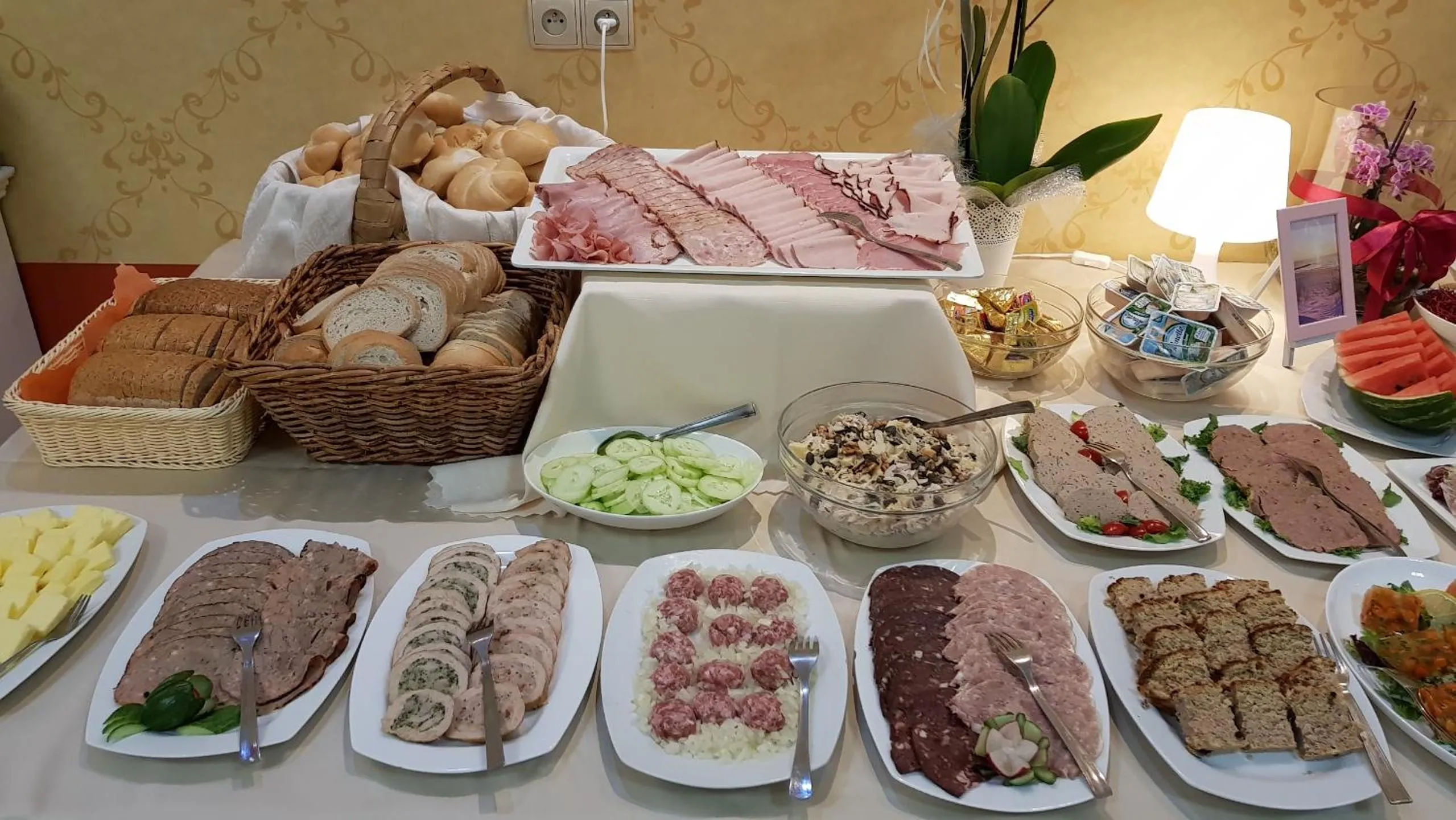 Buffet breakfast in O.W. Krakus II - Domki i Pokoje