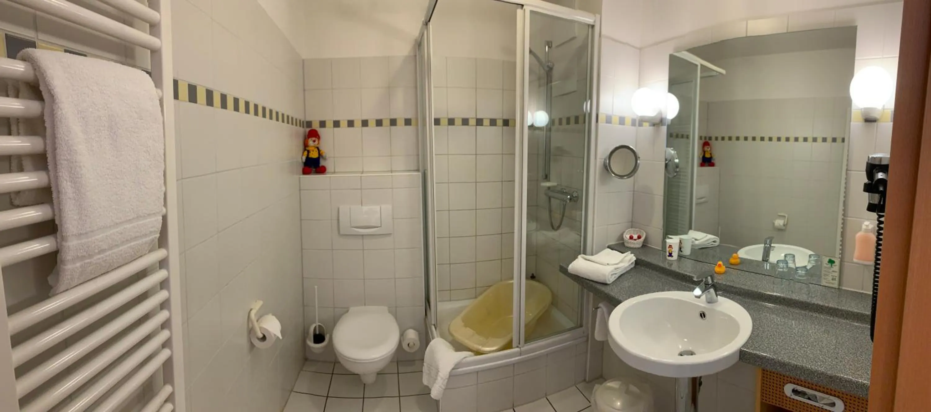 Bathroom in Family Club Harz