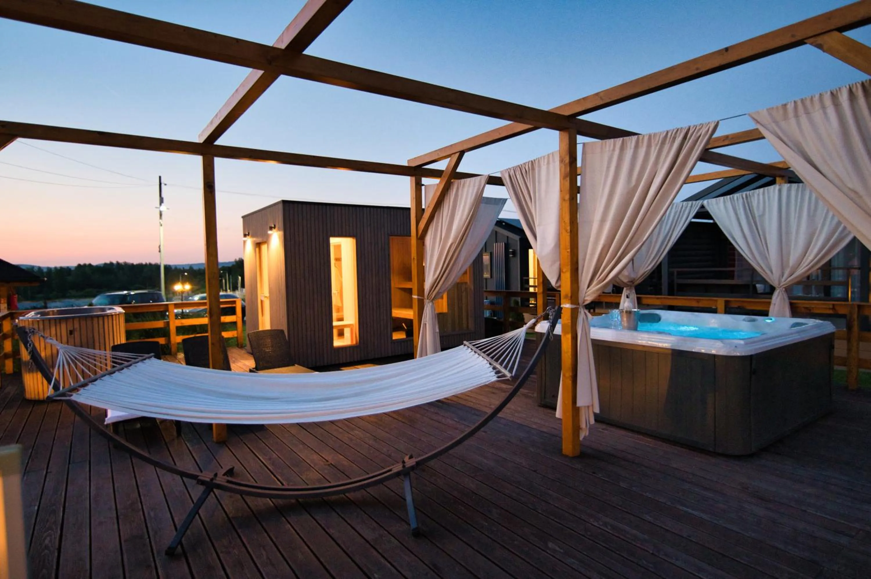 Hot Tub in Holiday Park Zator