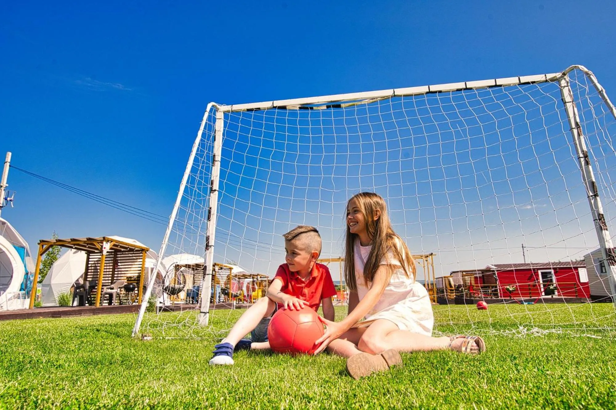 Communal lounge/ TV room in Holiday Park Zator