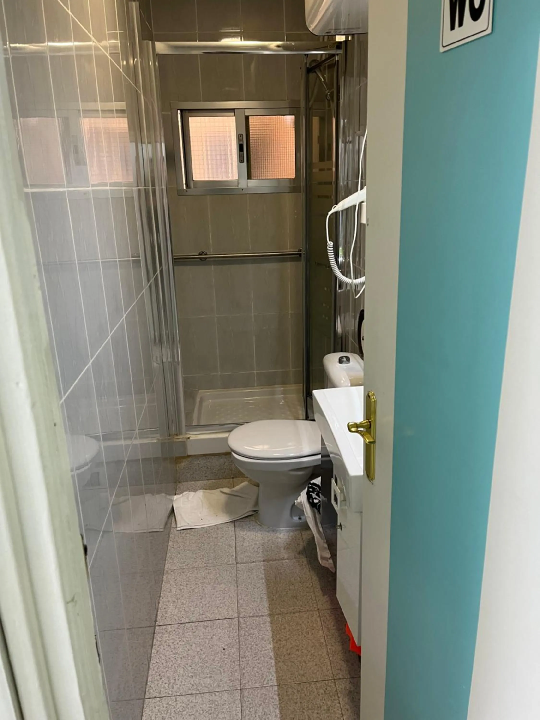 Shower in Casa de Huéspedes Almansa