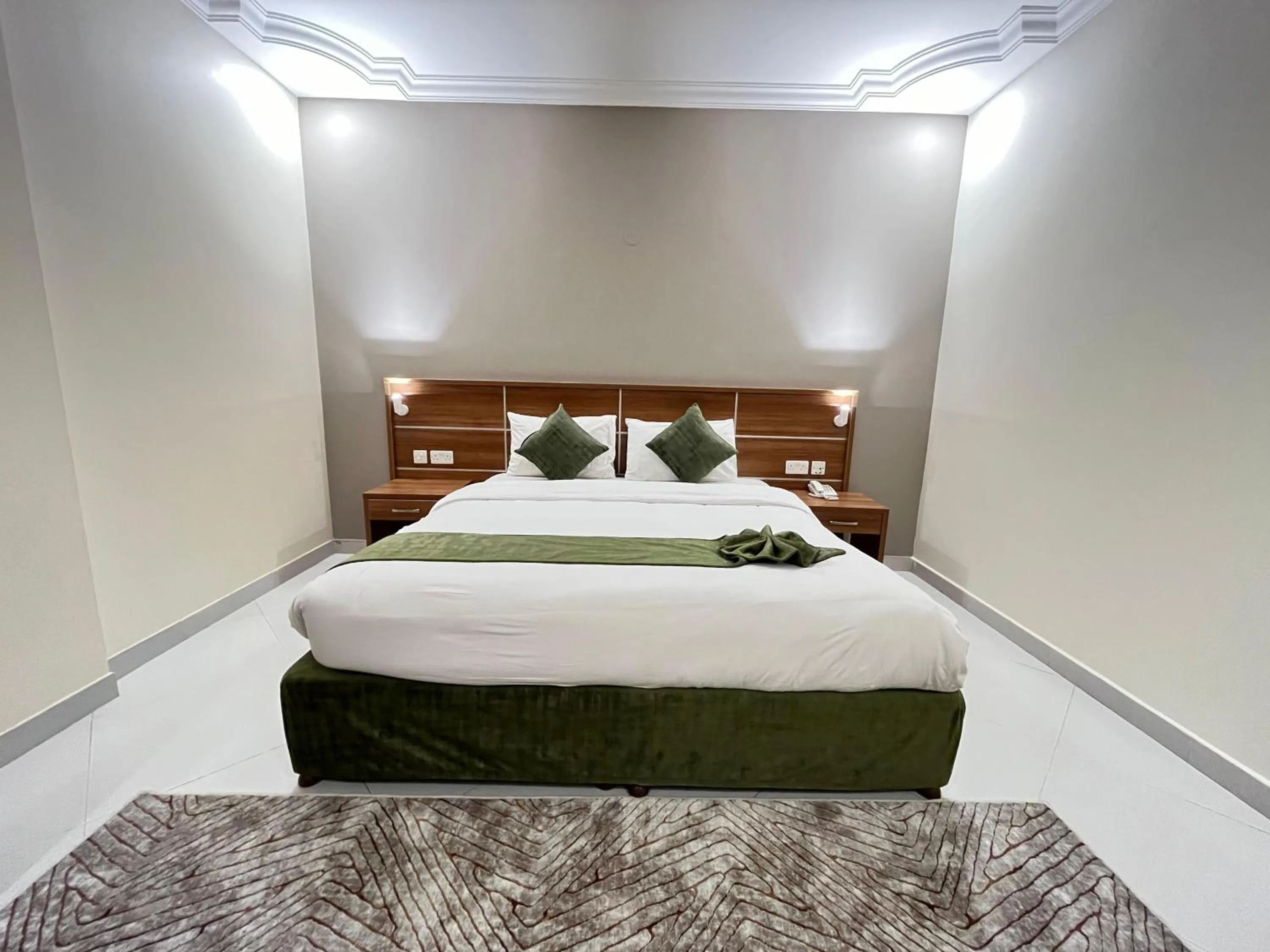 Bed in Muscat Hills Hotel