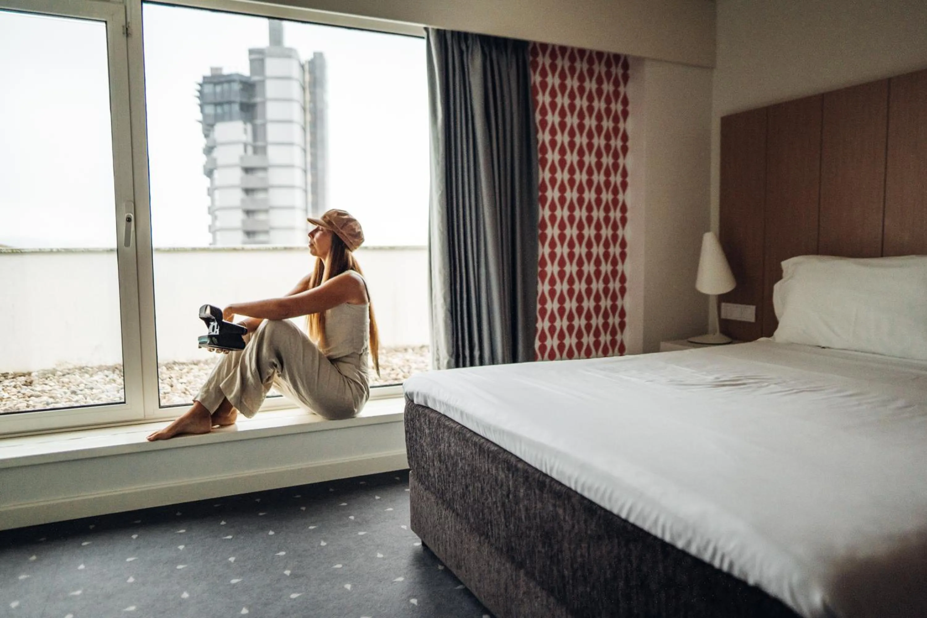 View (from property/room), Bed in Stay Hotel Porto Centro Trindade