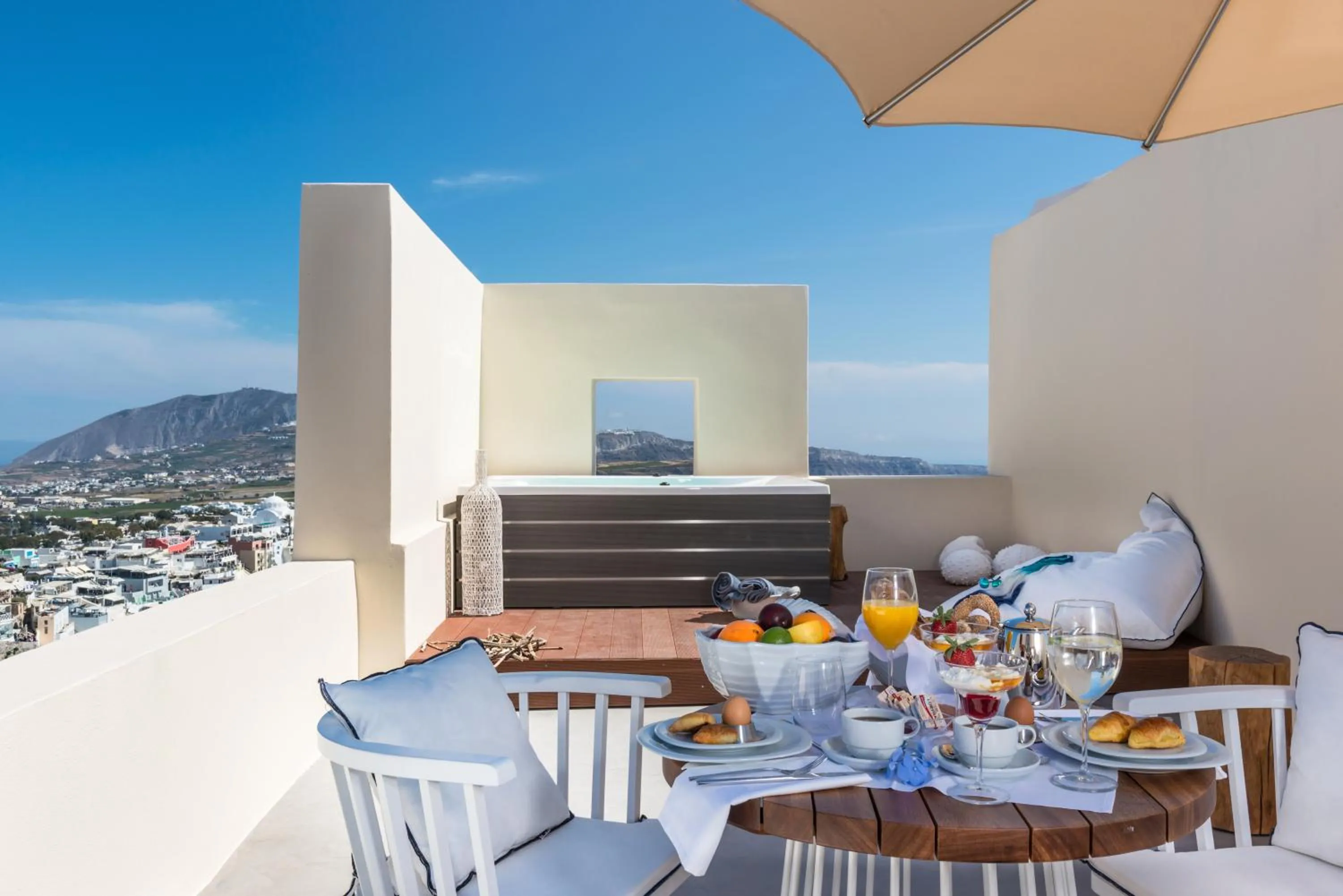 Balcony/Terrace in Mythical Blue Luxury Suites