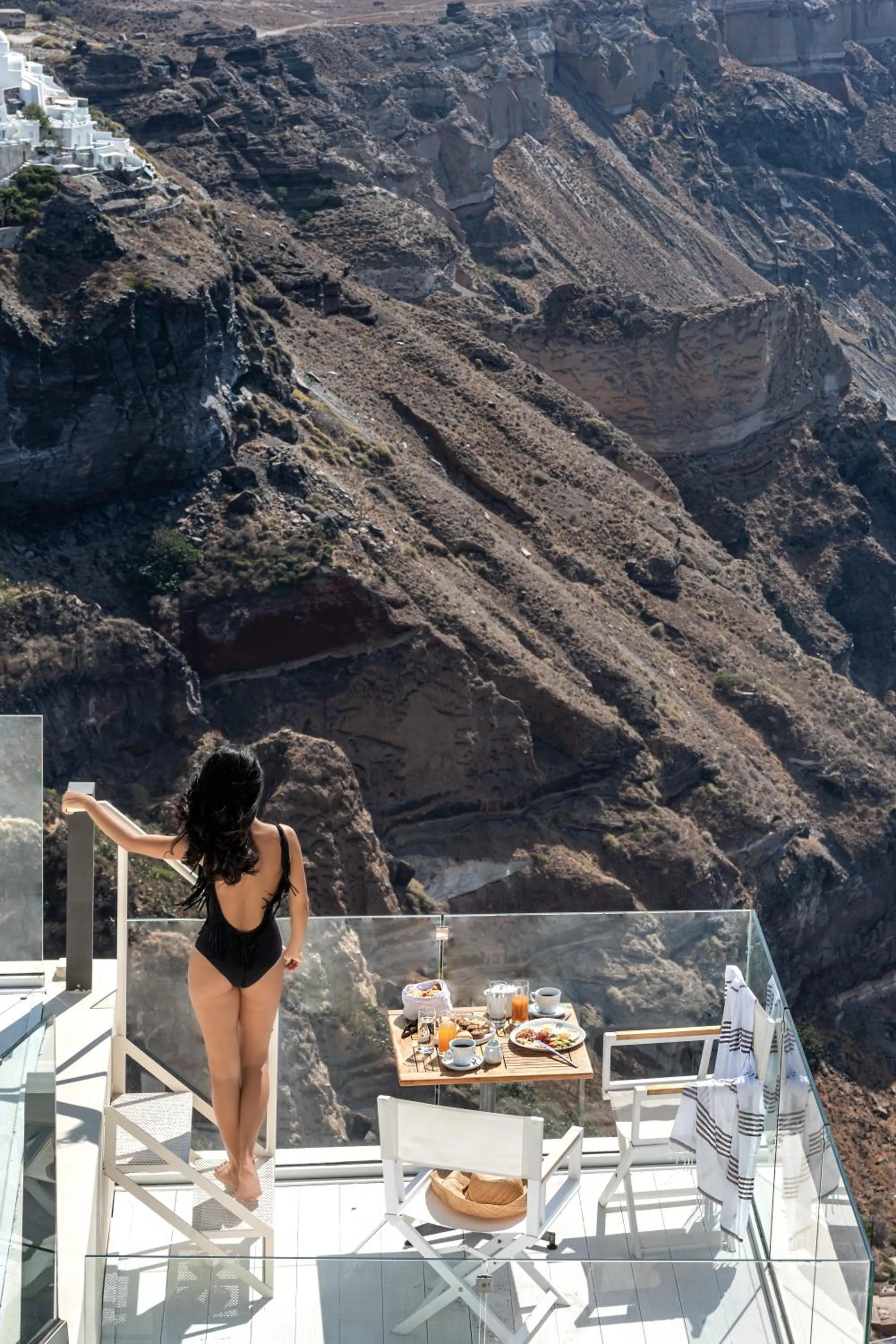 Breakfast in Mythical Blue Luxury Suites