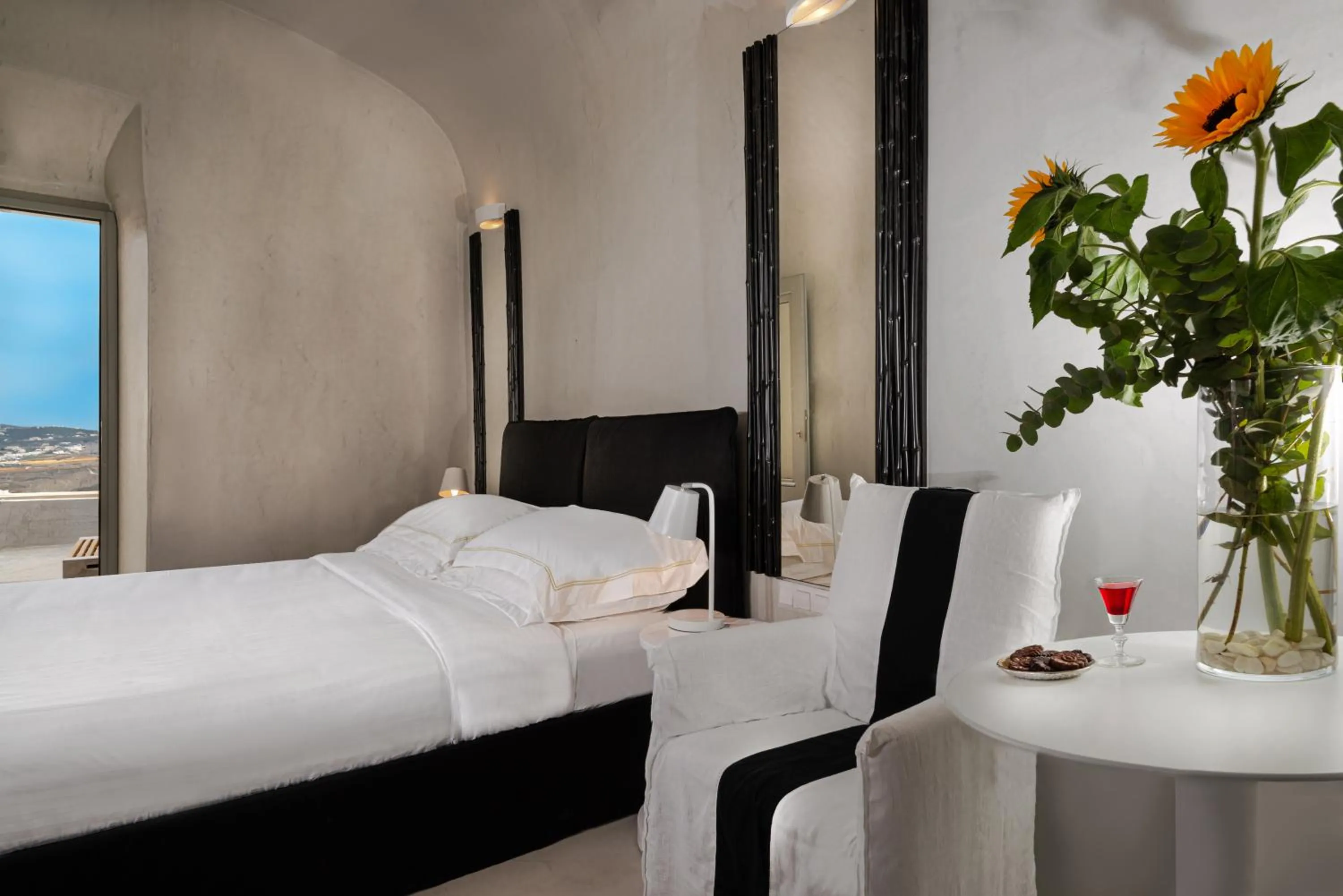 Bedroom, Bed in Mythical Blue Luxury Suites