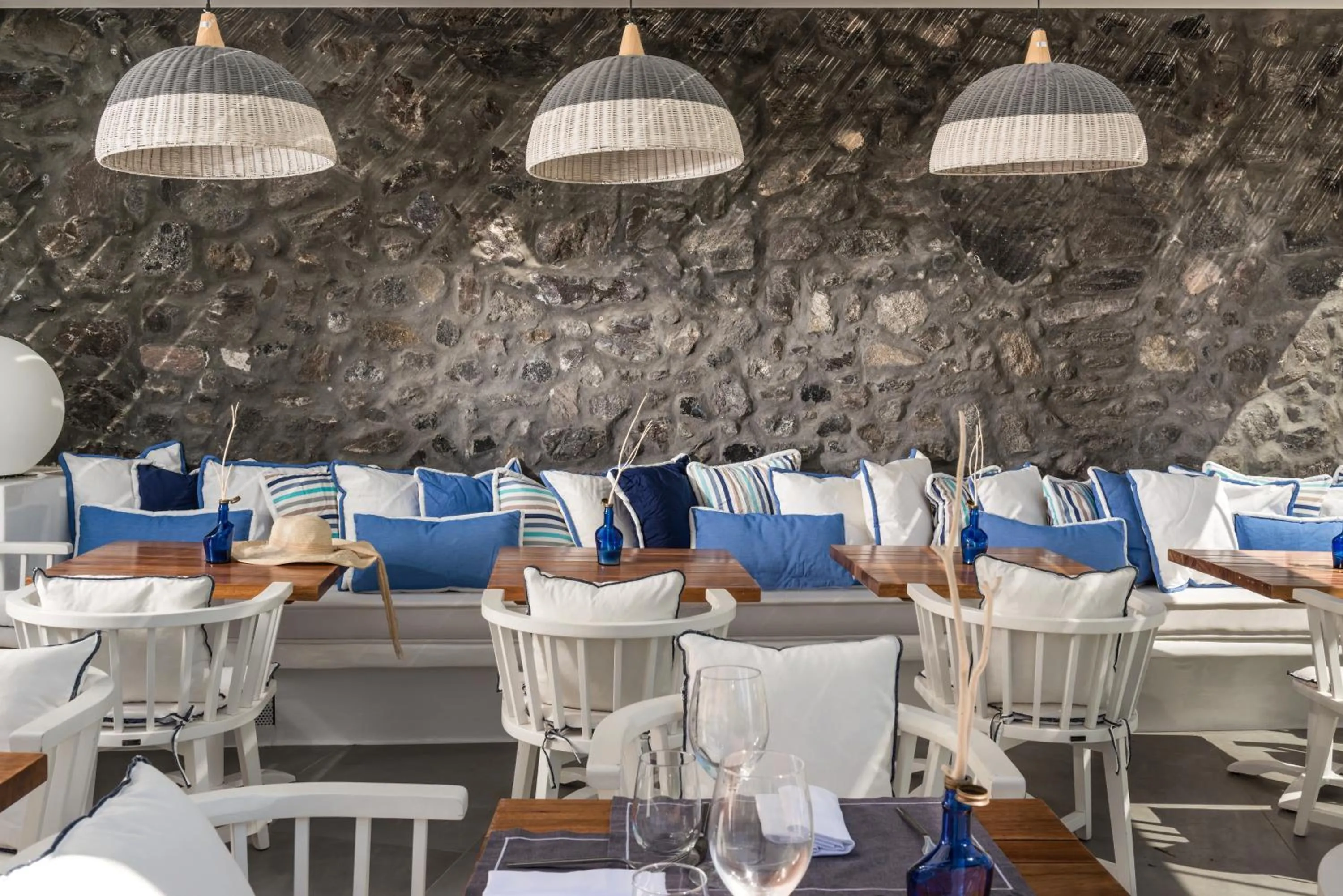 Restaurant/places to eat in Mythical Blue Luxury Suites