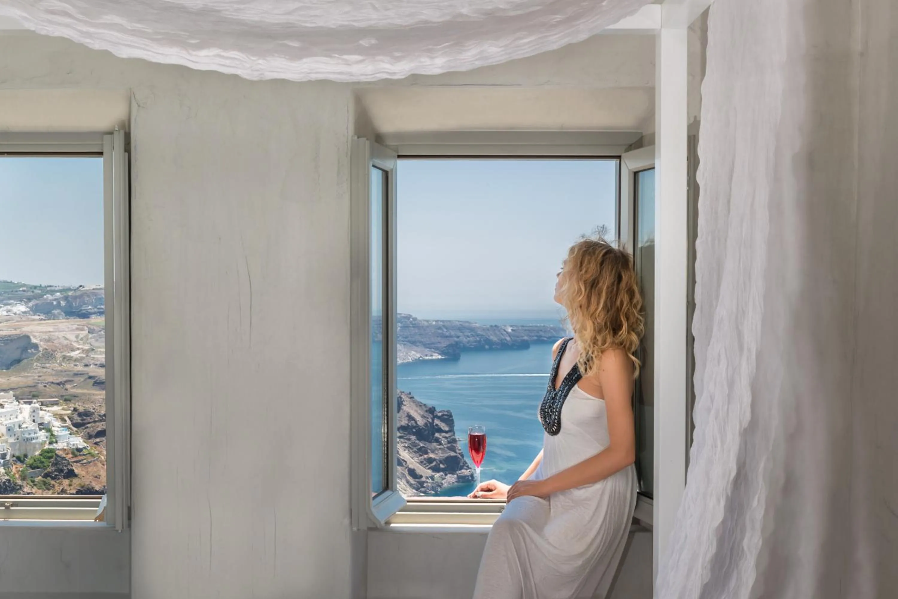 Sea view in Mythical Blue Luxury Suites