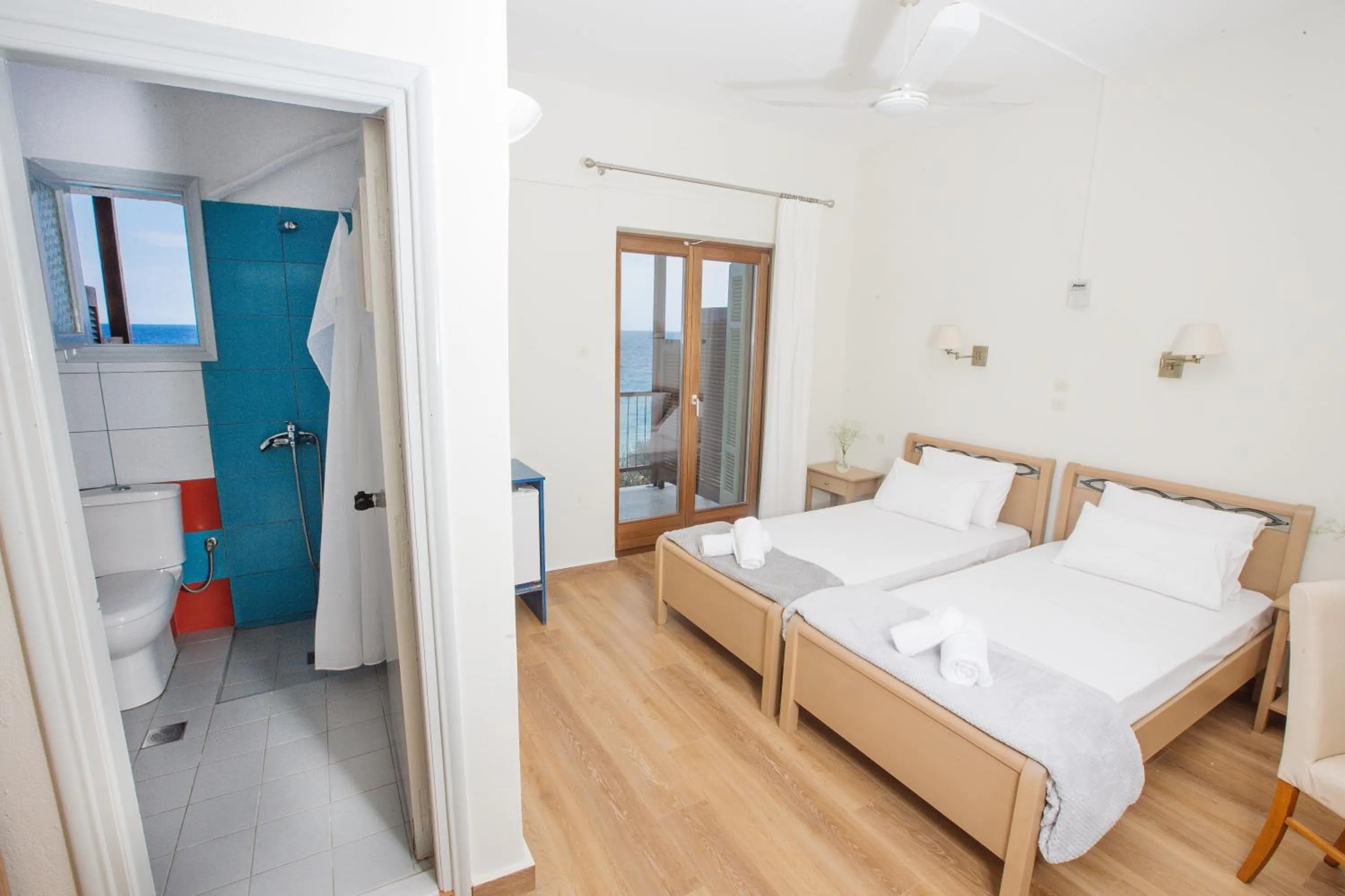 Bed in Olympos Hotel