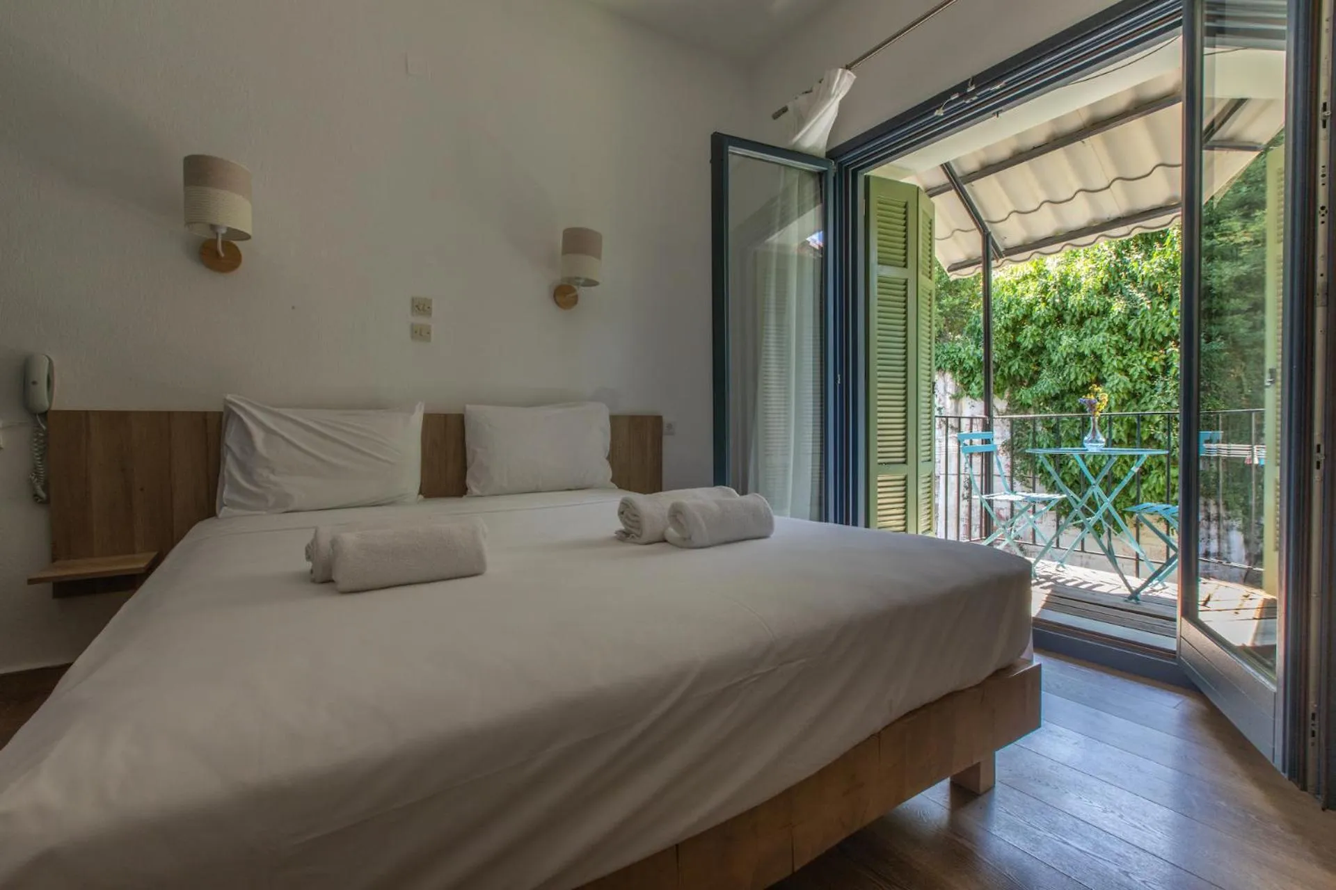 Bed in Olympos Hotel