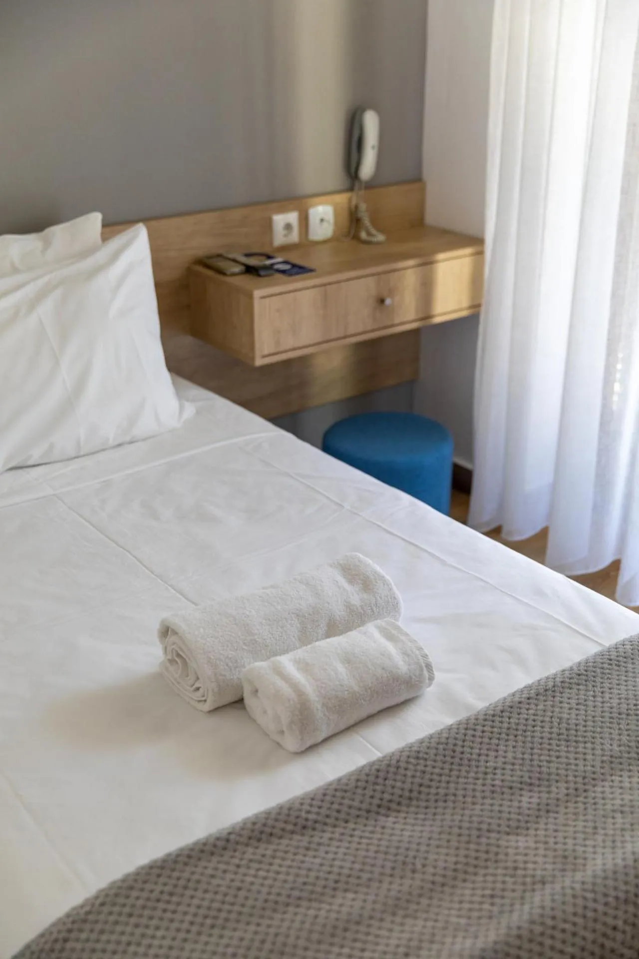 Bed in Olympos Hotel
