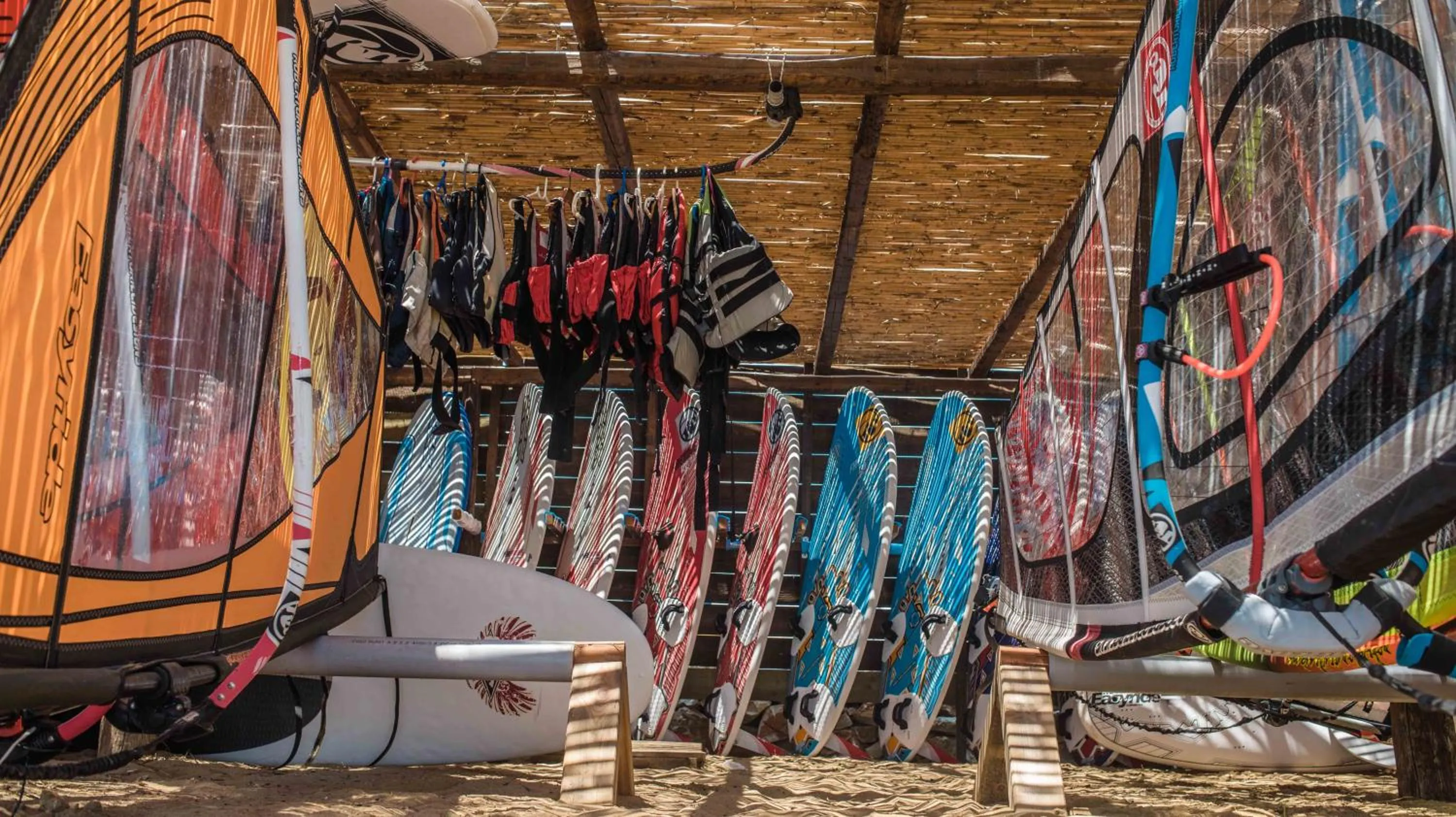 Windsurfing in Golden Beach Hotel