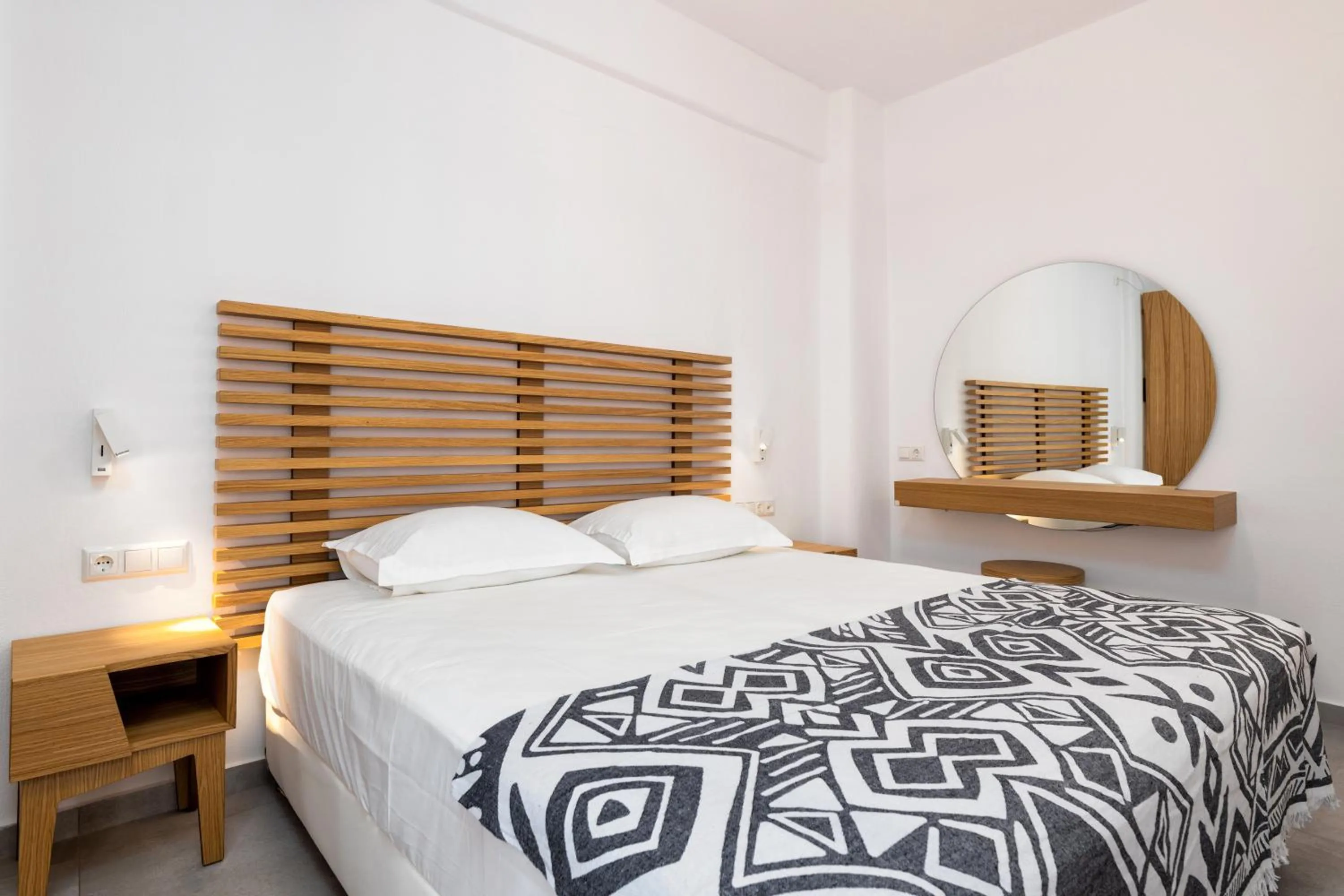 Bed in Golden Beach Hotel