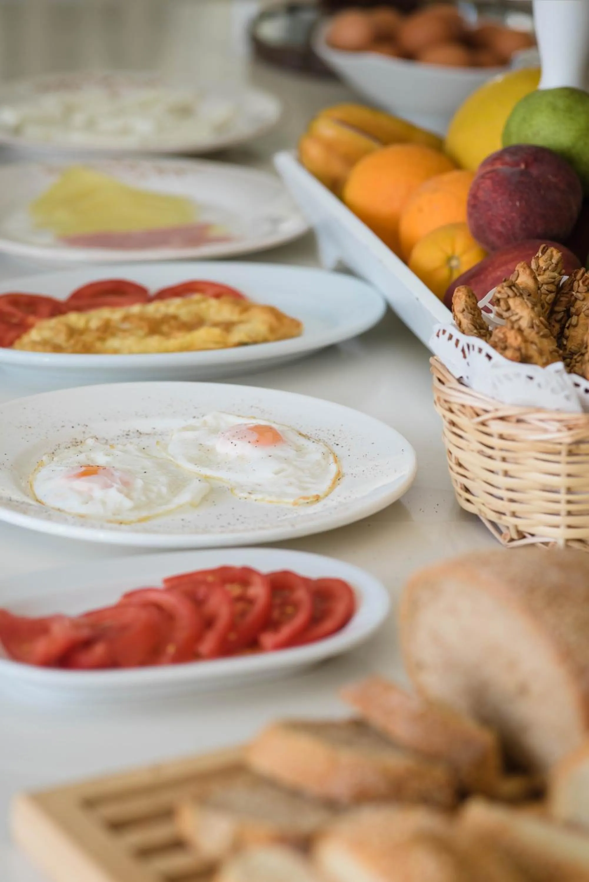 Buffet breakfast in Golden Beach Hotel