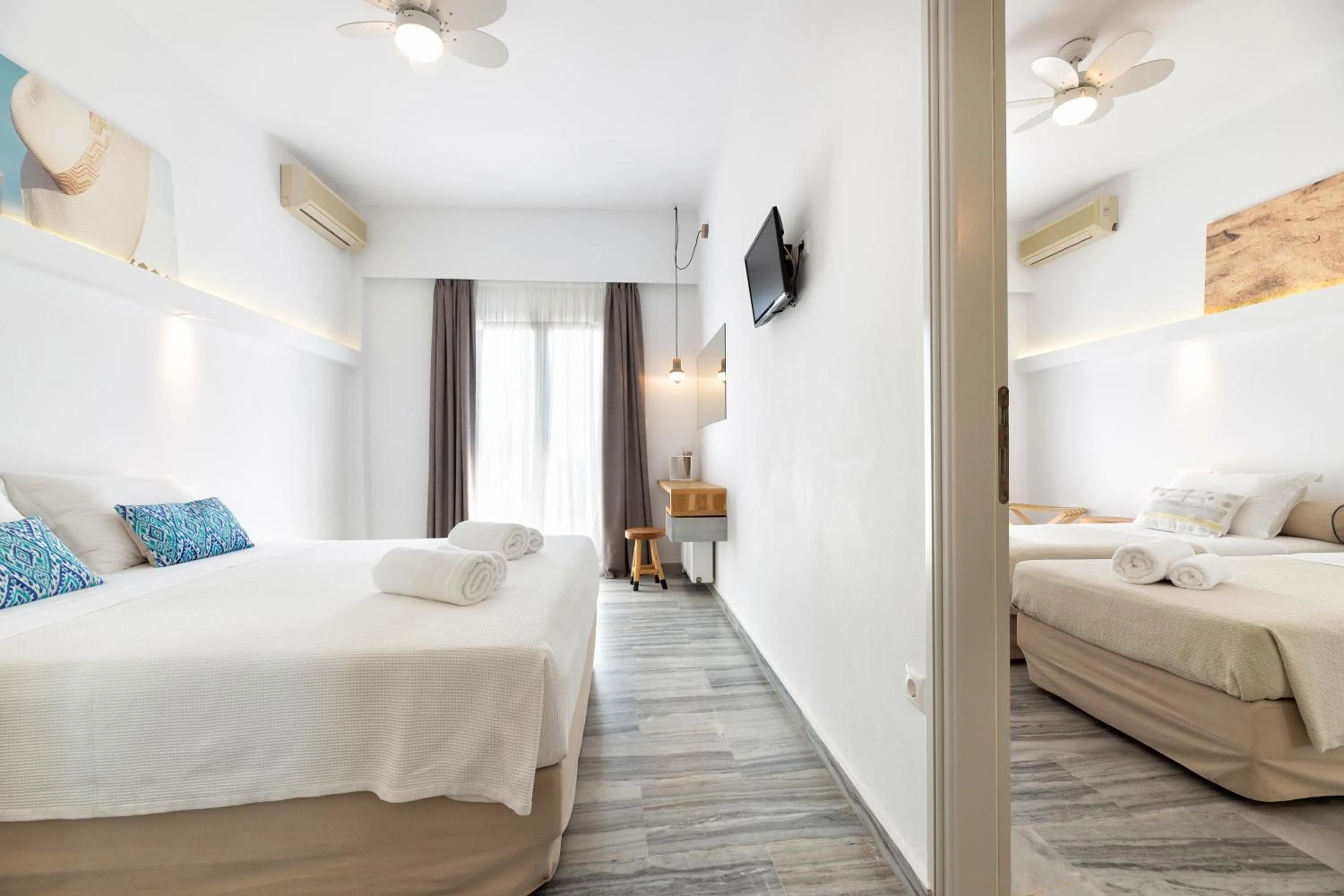 Bed in Golden Beach Hotel