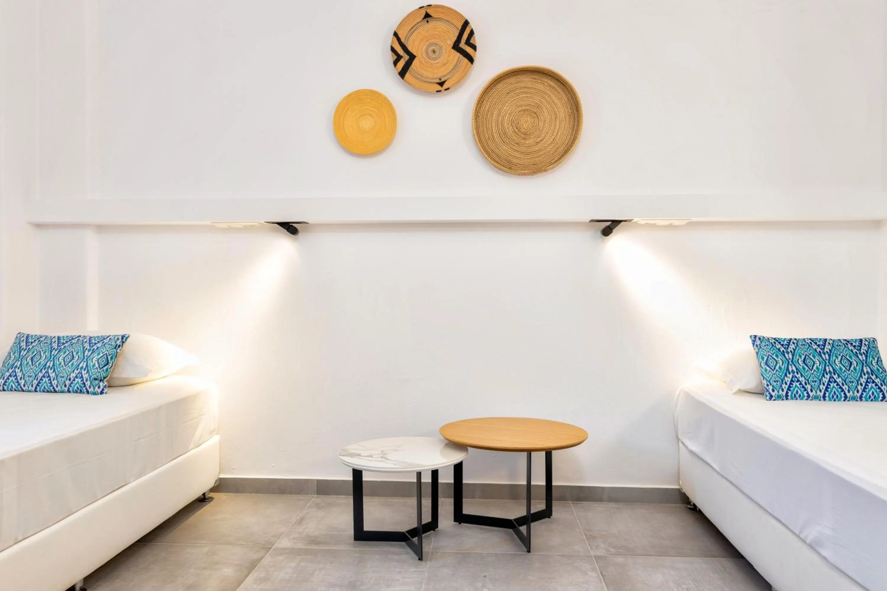 Decorative detail, Bed in Golden Beach Hotel