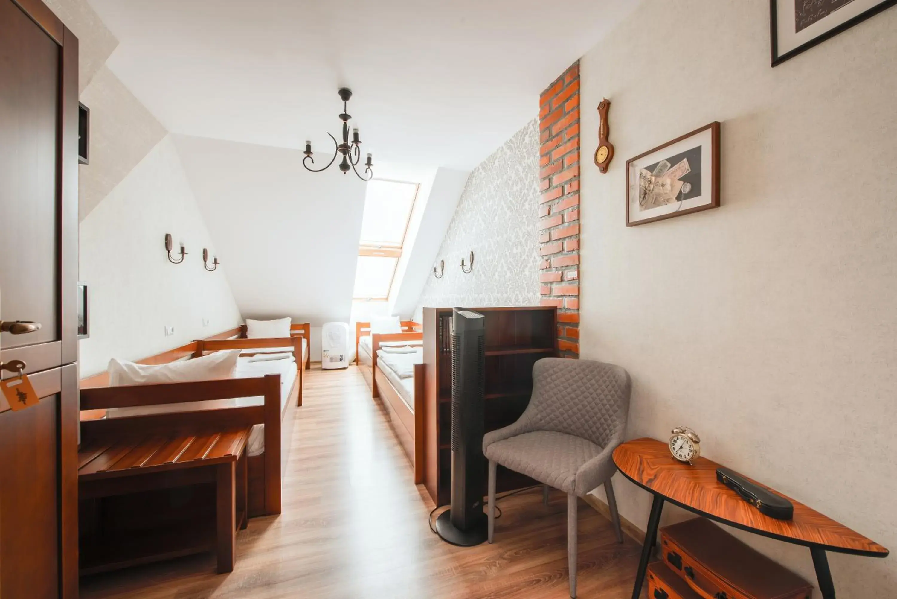 Quadruple Room with Shared Bathroom in Ginger ApartHostel Quadruple Room with Shared Bathroom in Ginger ApartHostel