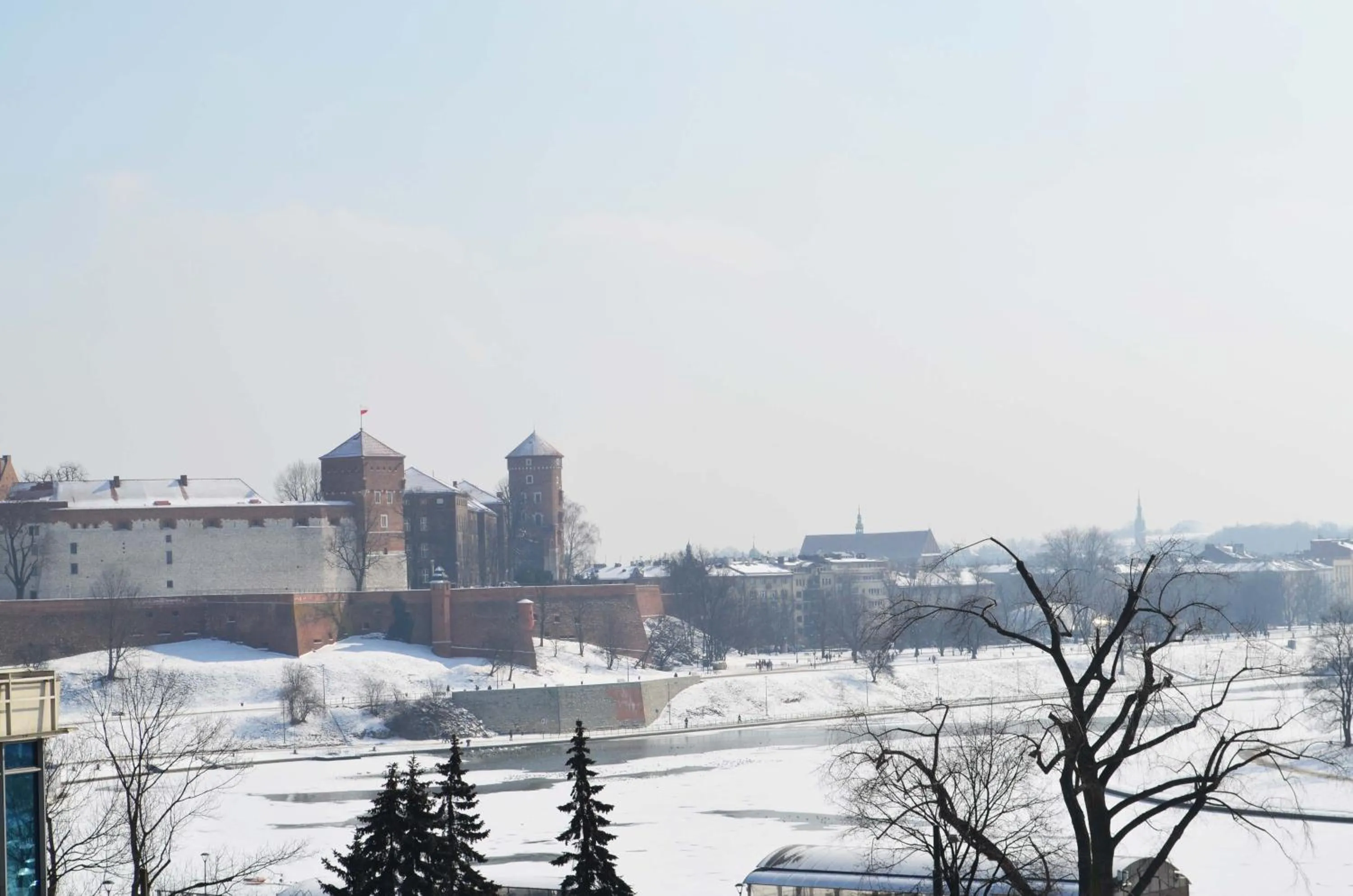 City view in Ginger ApartHostel