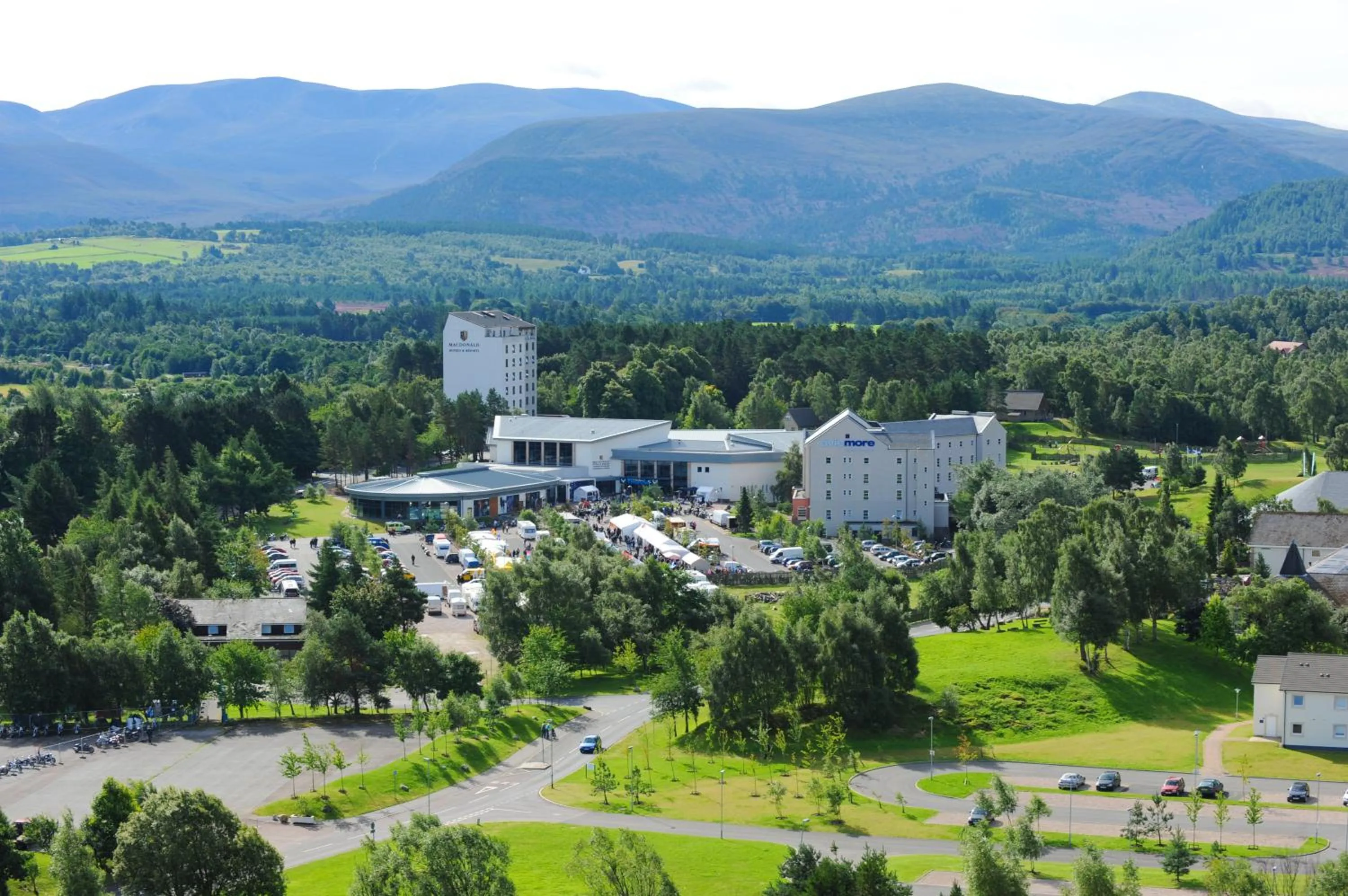 Facade/entrance in Macdonald Highlands Hotel at Macdonald Aviemore Resort