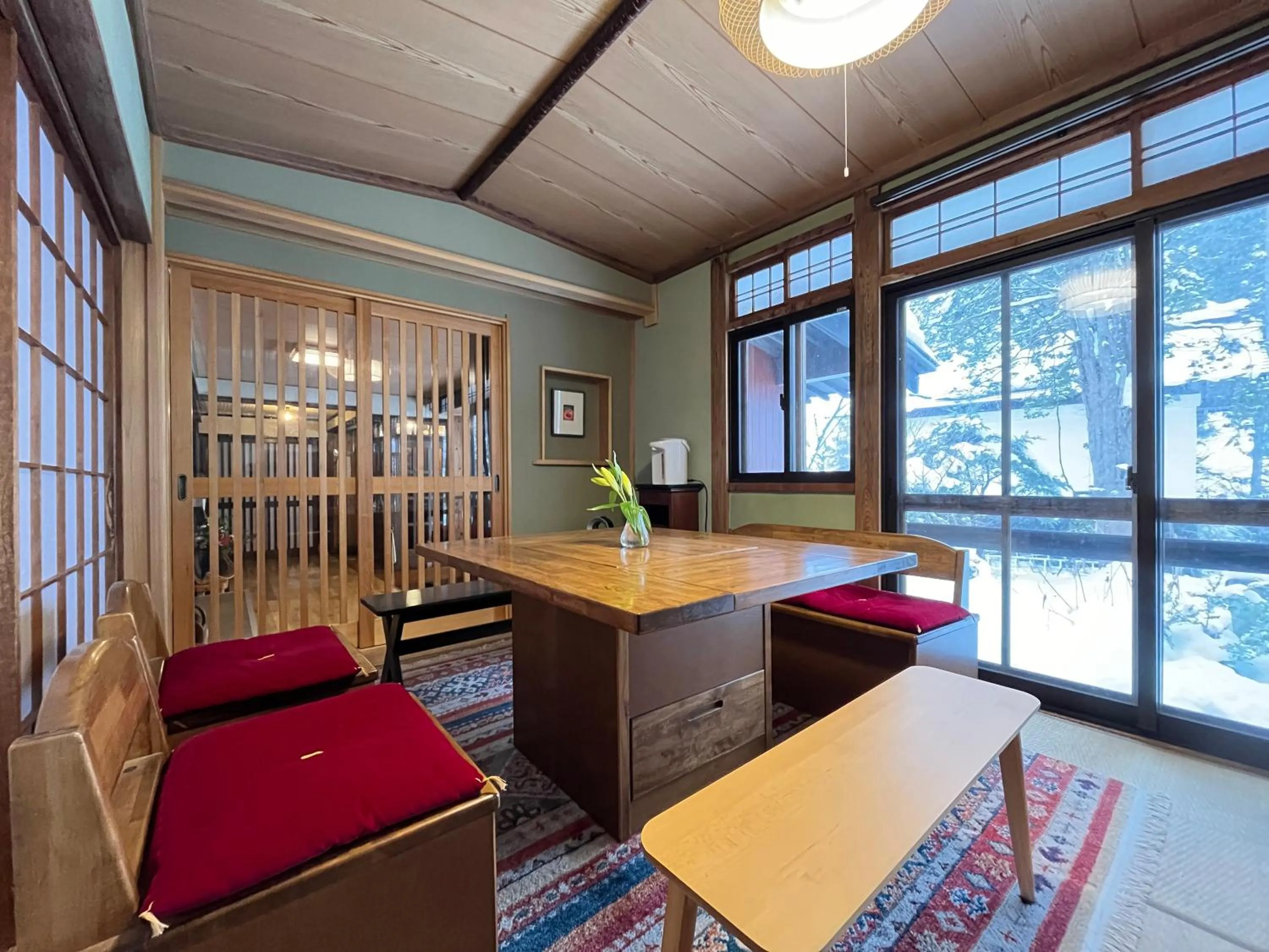 Lobby or reception in Yokokura Ryokan