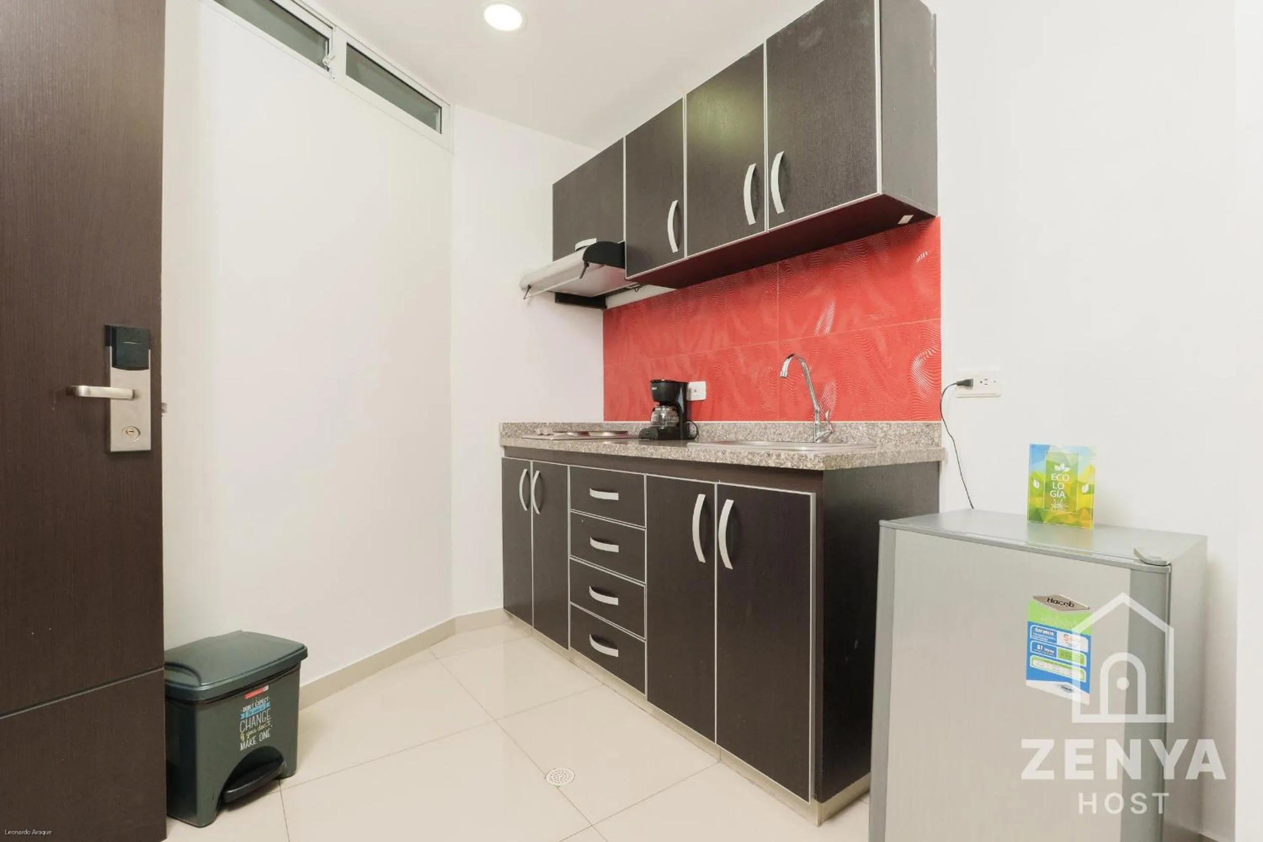 Kitchen or kitchenette in Hotel El Alba