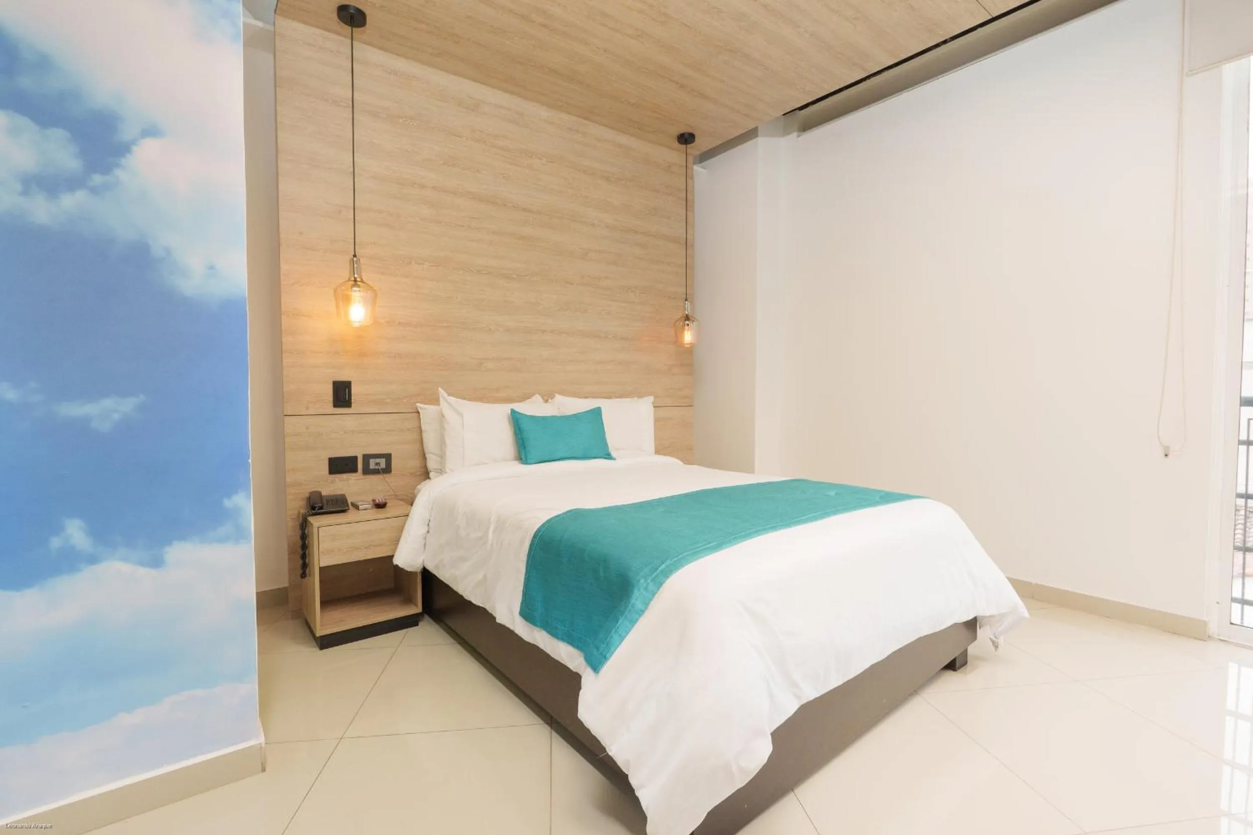 Bed in Hotel El Alba