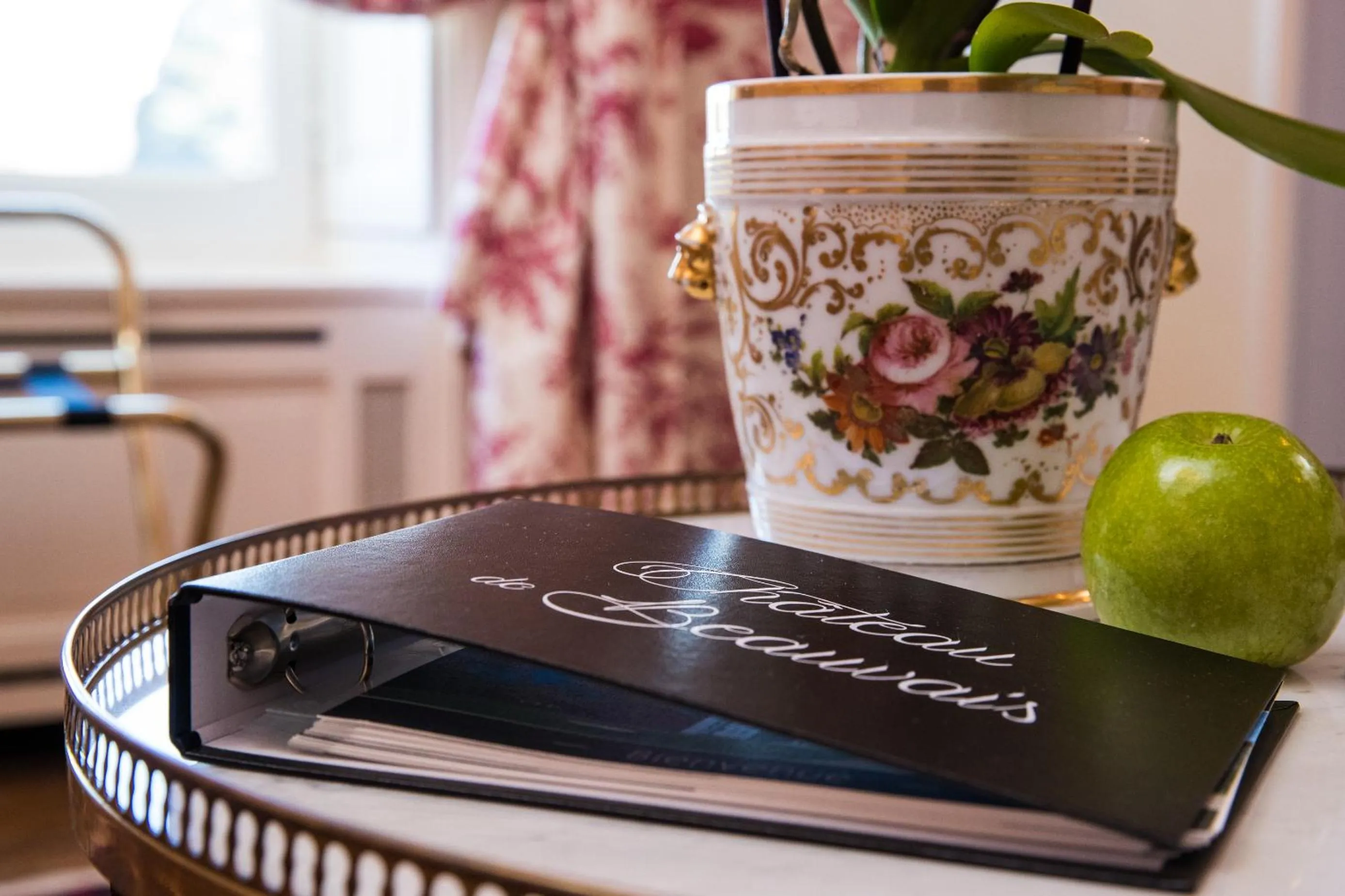 Decorative detail in Château de Beauvais
