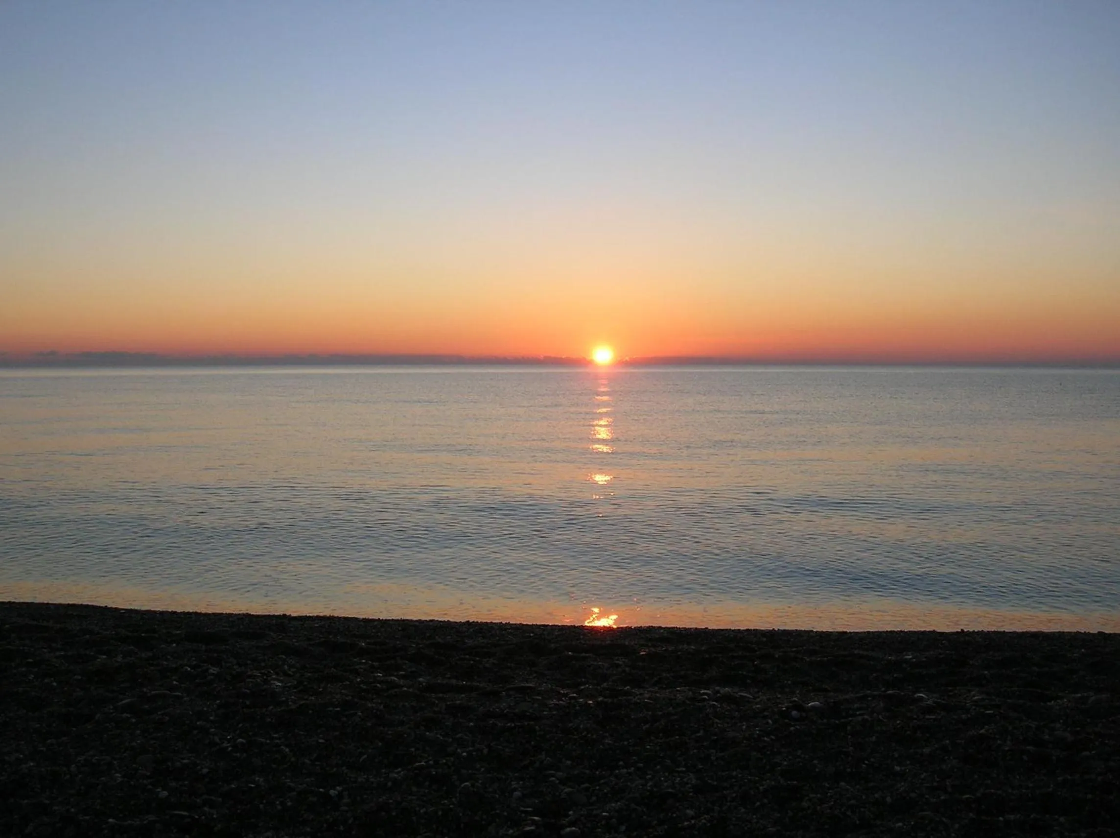 Beach in Aquila house