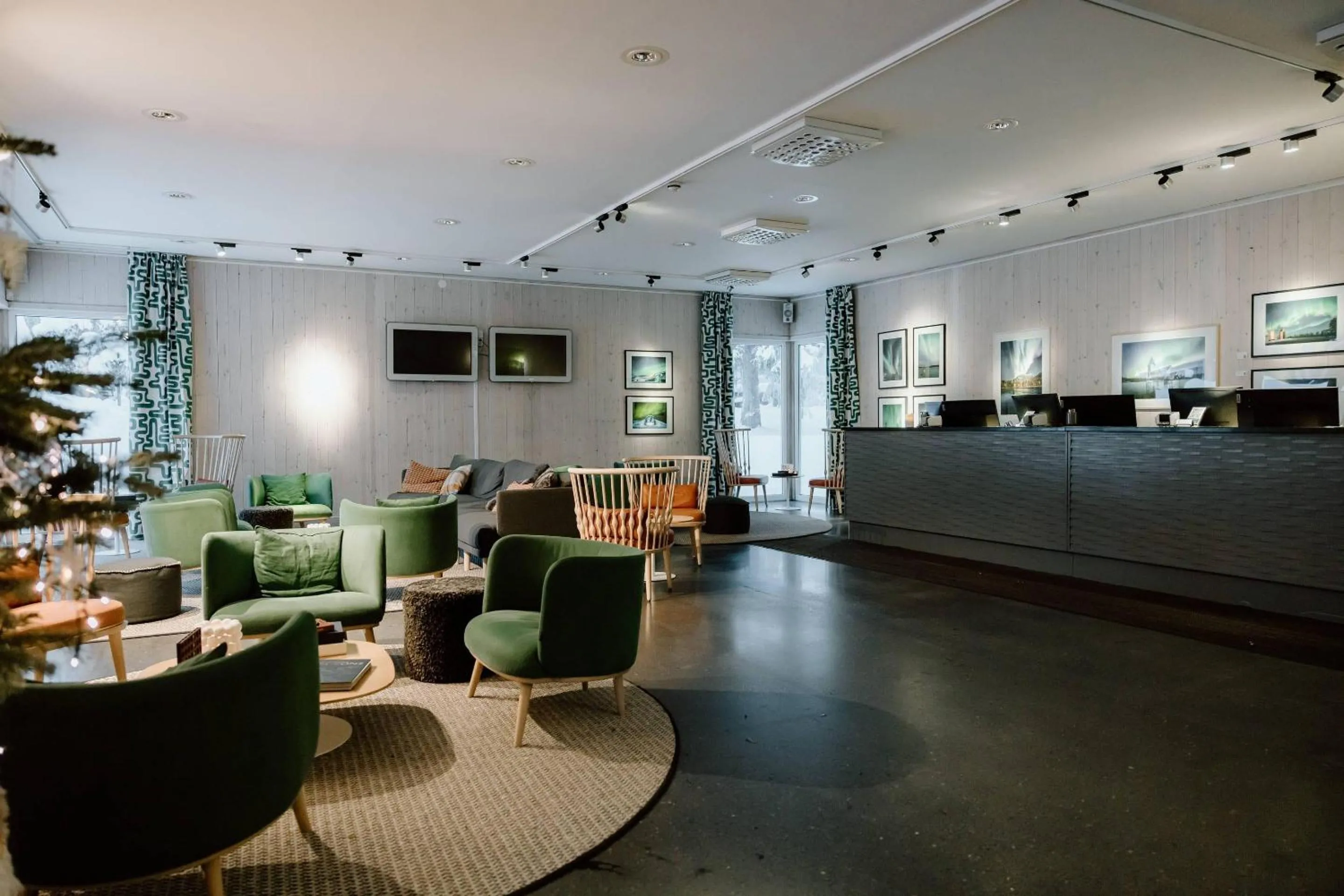 Lobby or reception in IceHotel