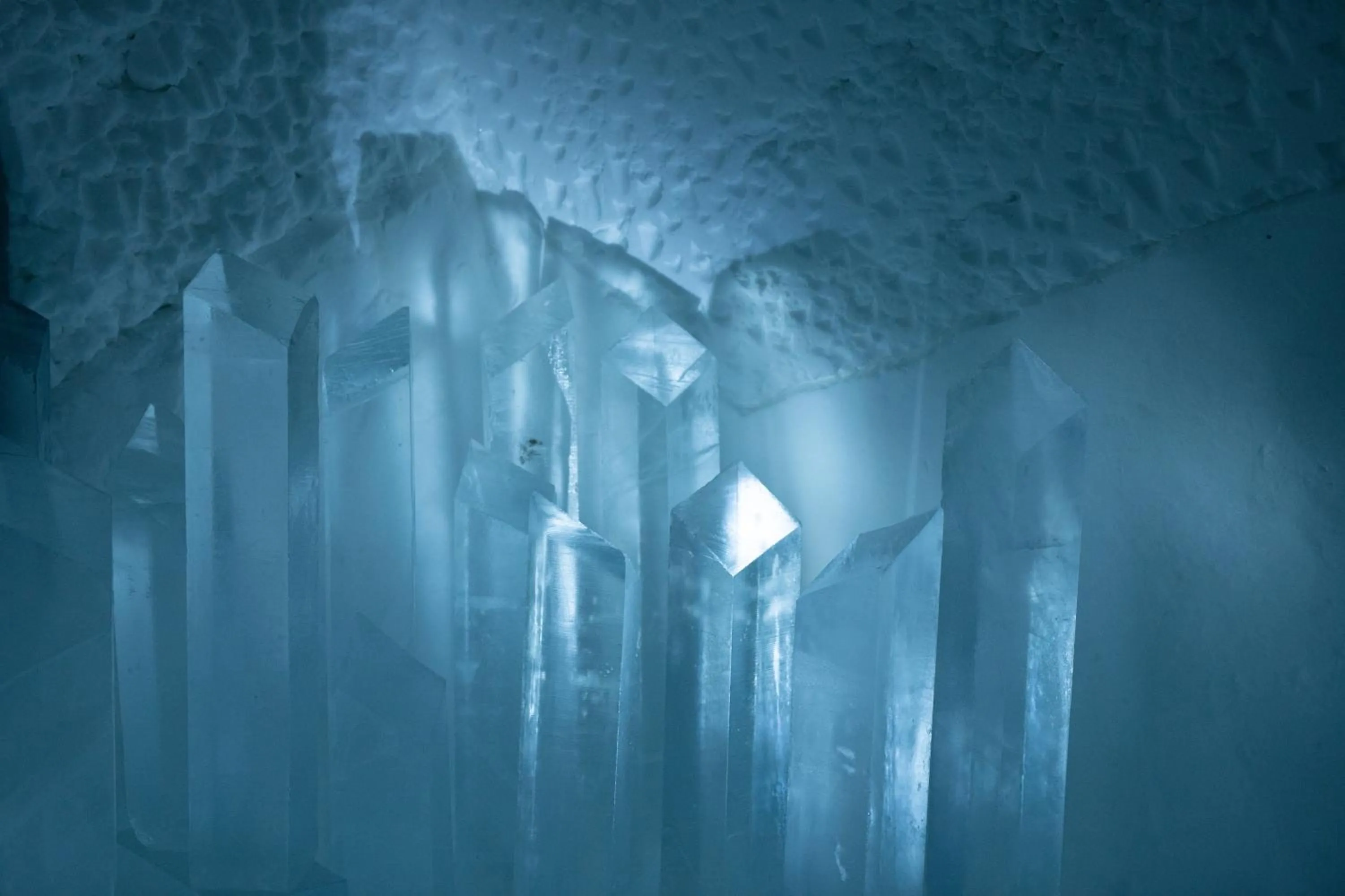 Decorative detail in IceHotel