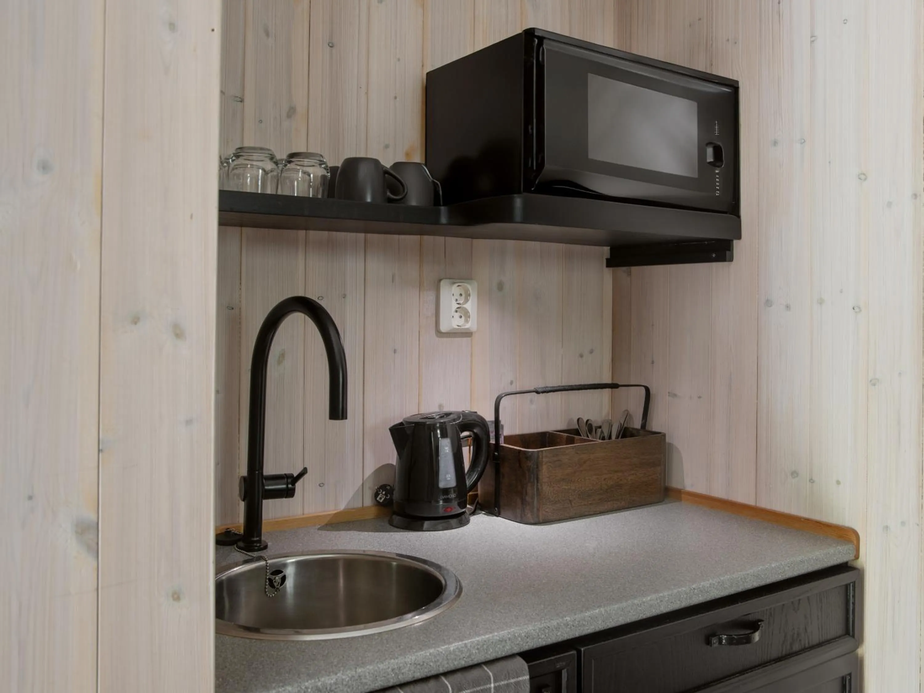 Kitchen or kitchenette in IceHotel