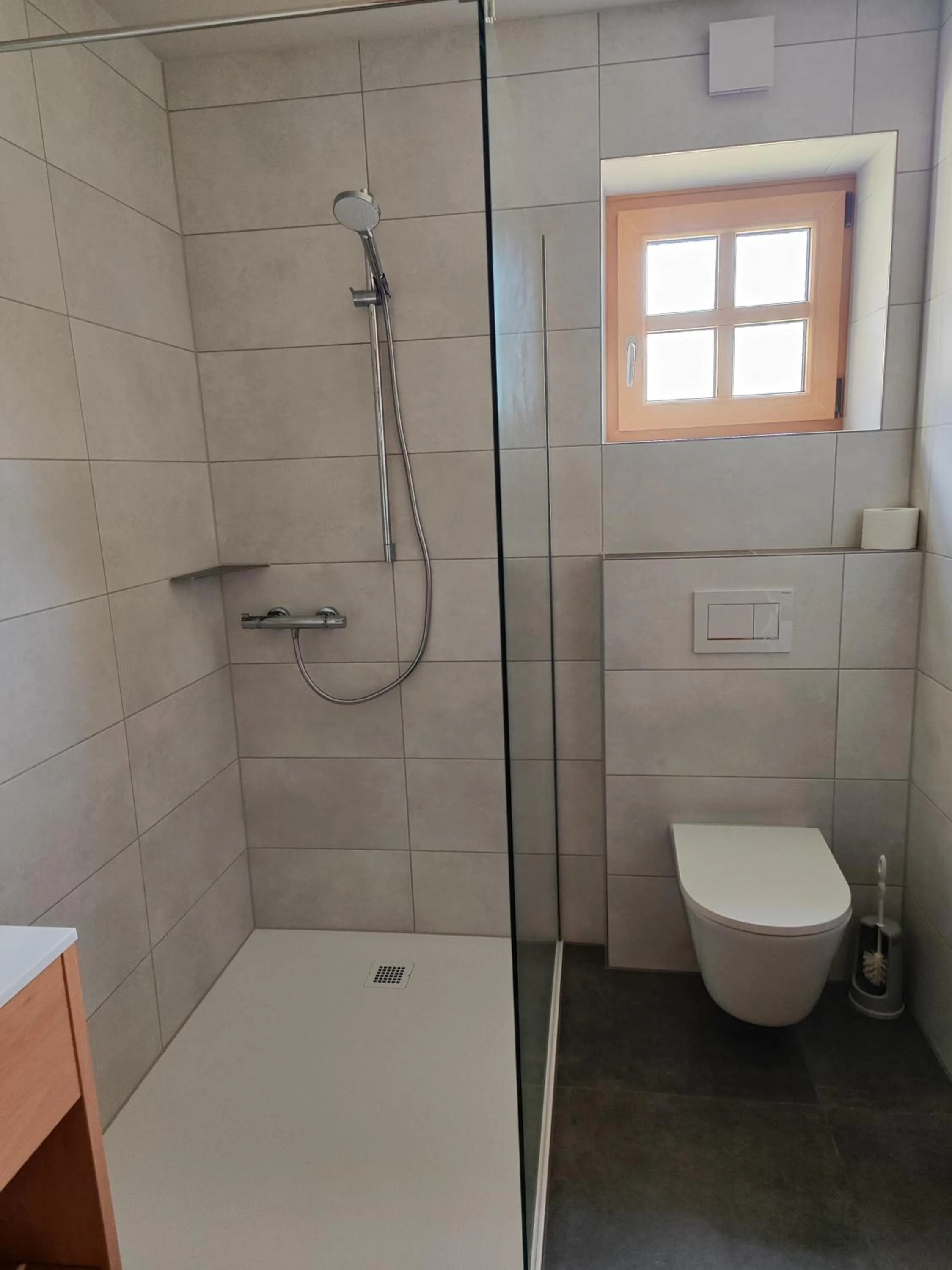 Bathroom in Gasthof Zahler