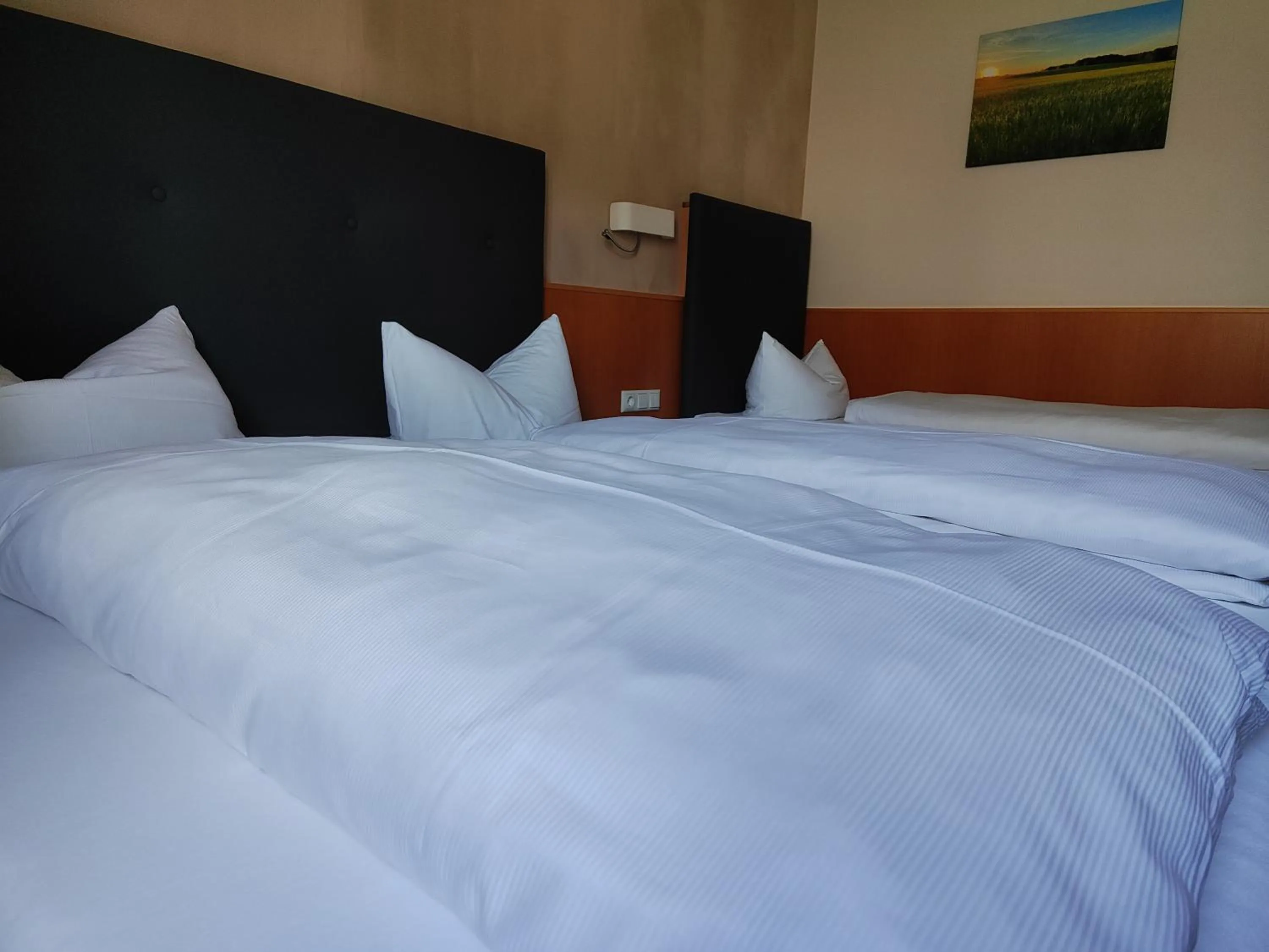 Bedroom, Bed in Gasthof Zahler