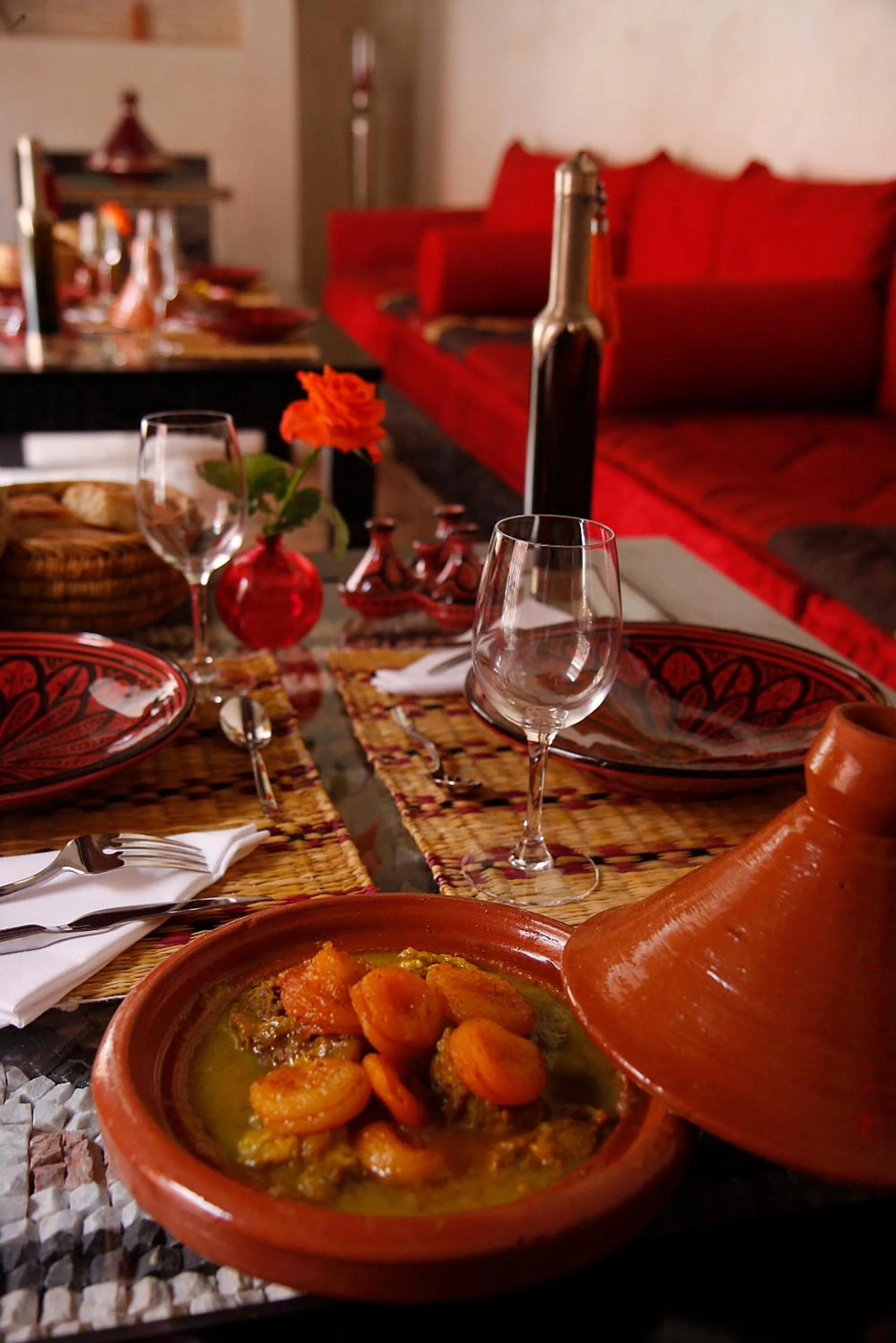 Living room in Riad Alili