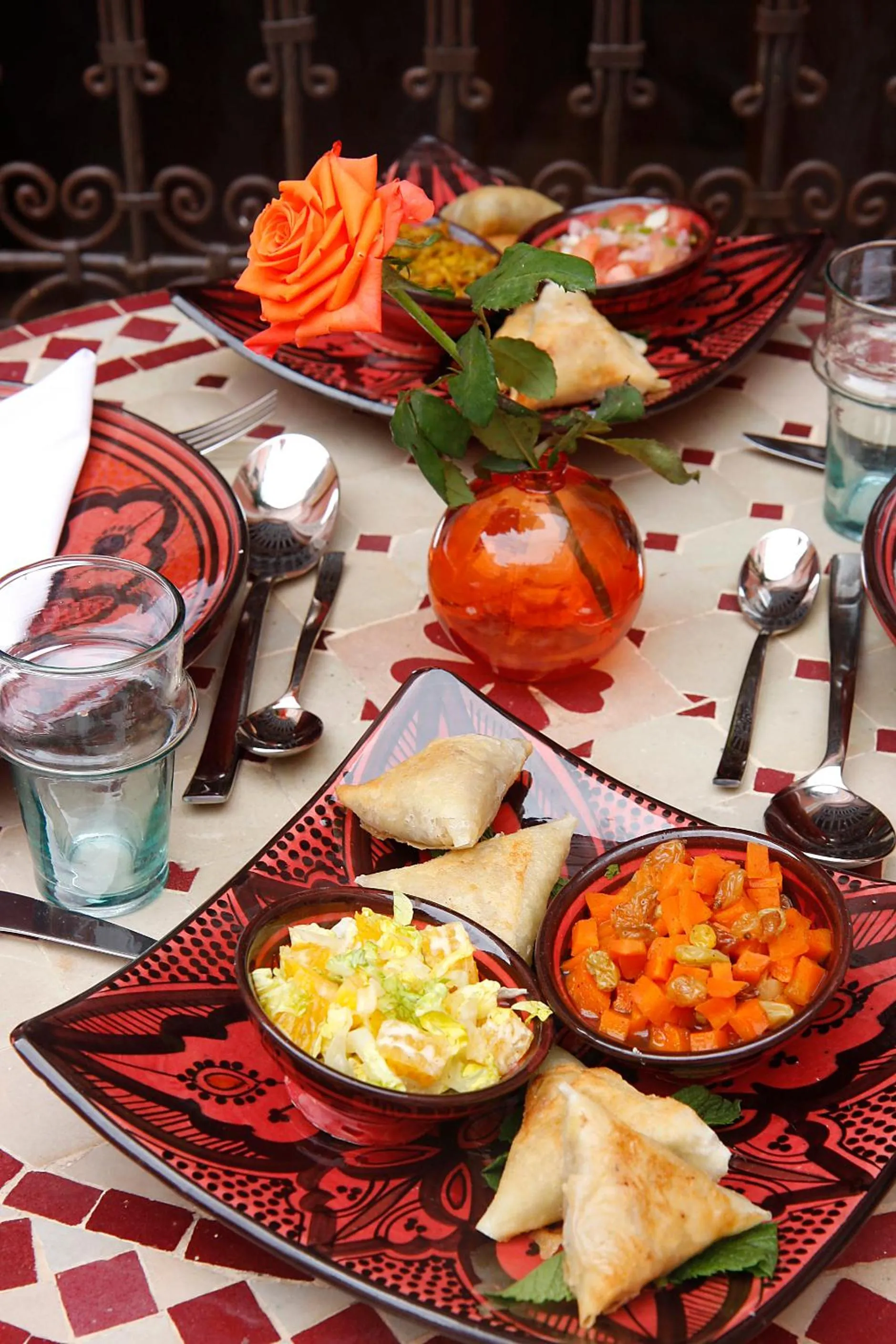 Food close-up in Riad Alili