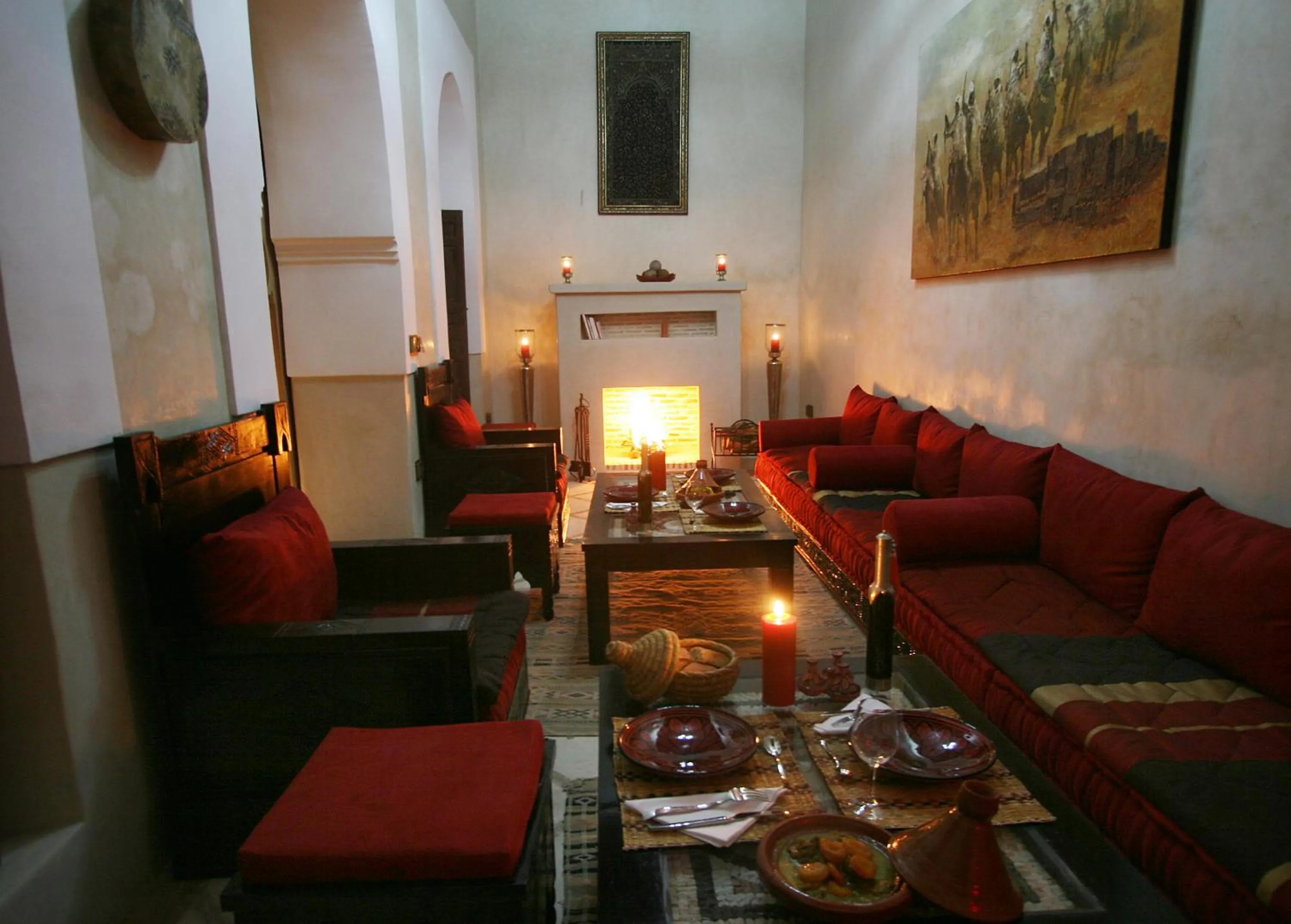 Living room in Riad Alili