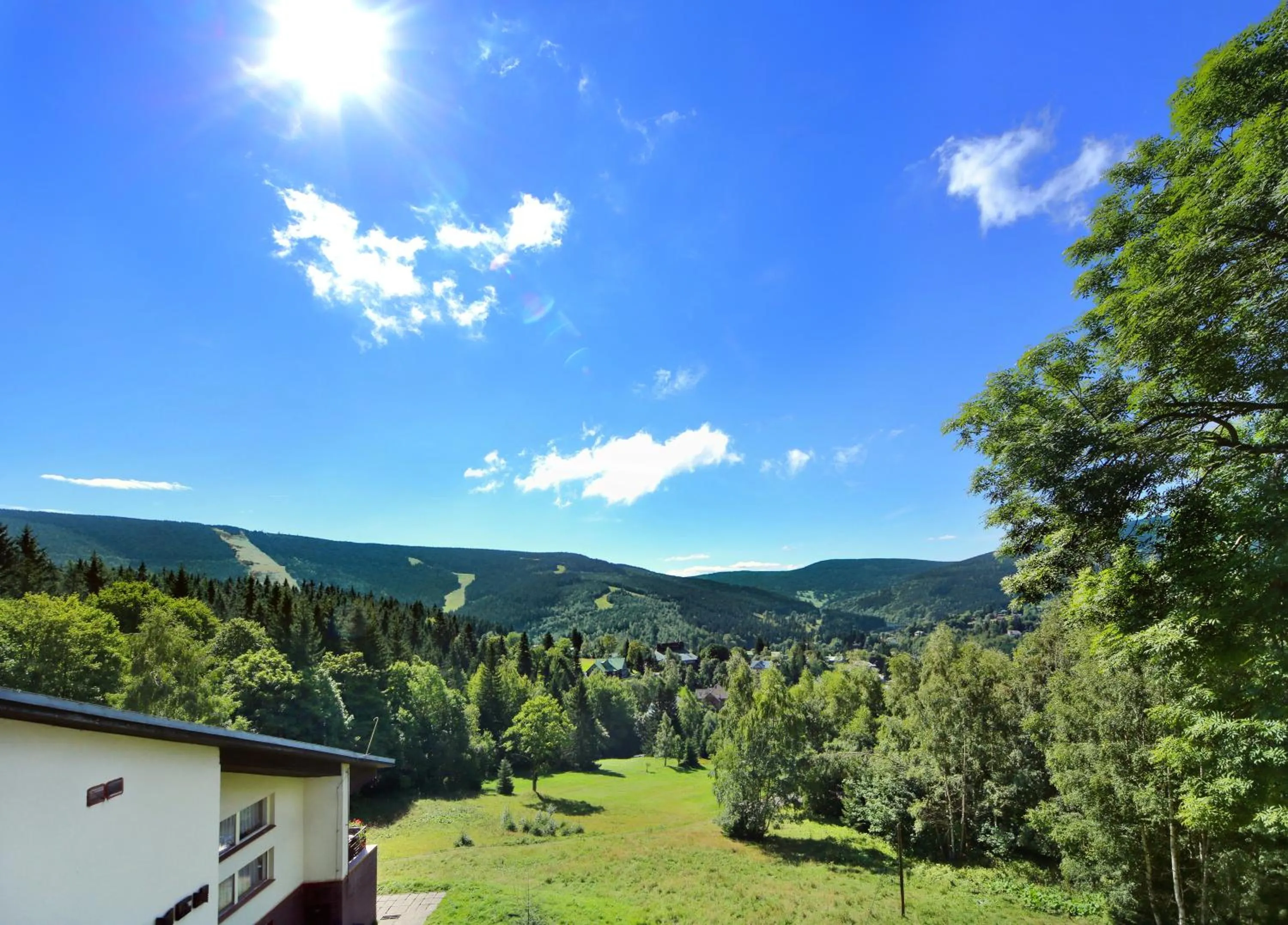 City view in Hotel Horní Pramen