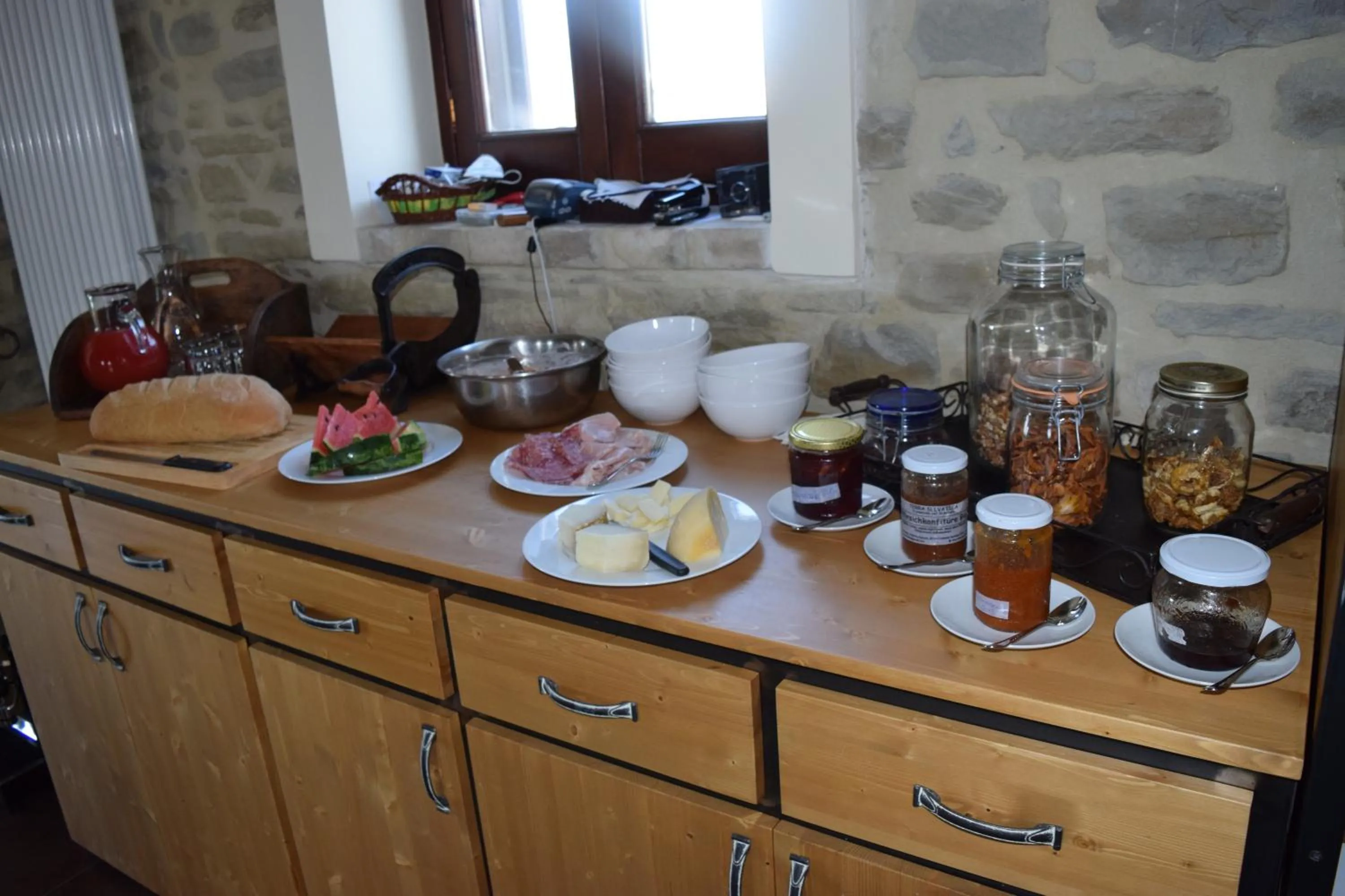 Breakfast in Agriturismo Terra Selvatica