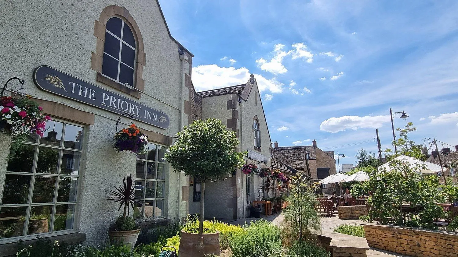 Garden in Priory Inn